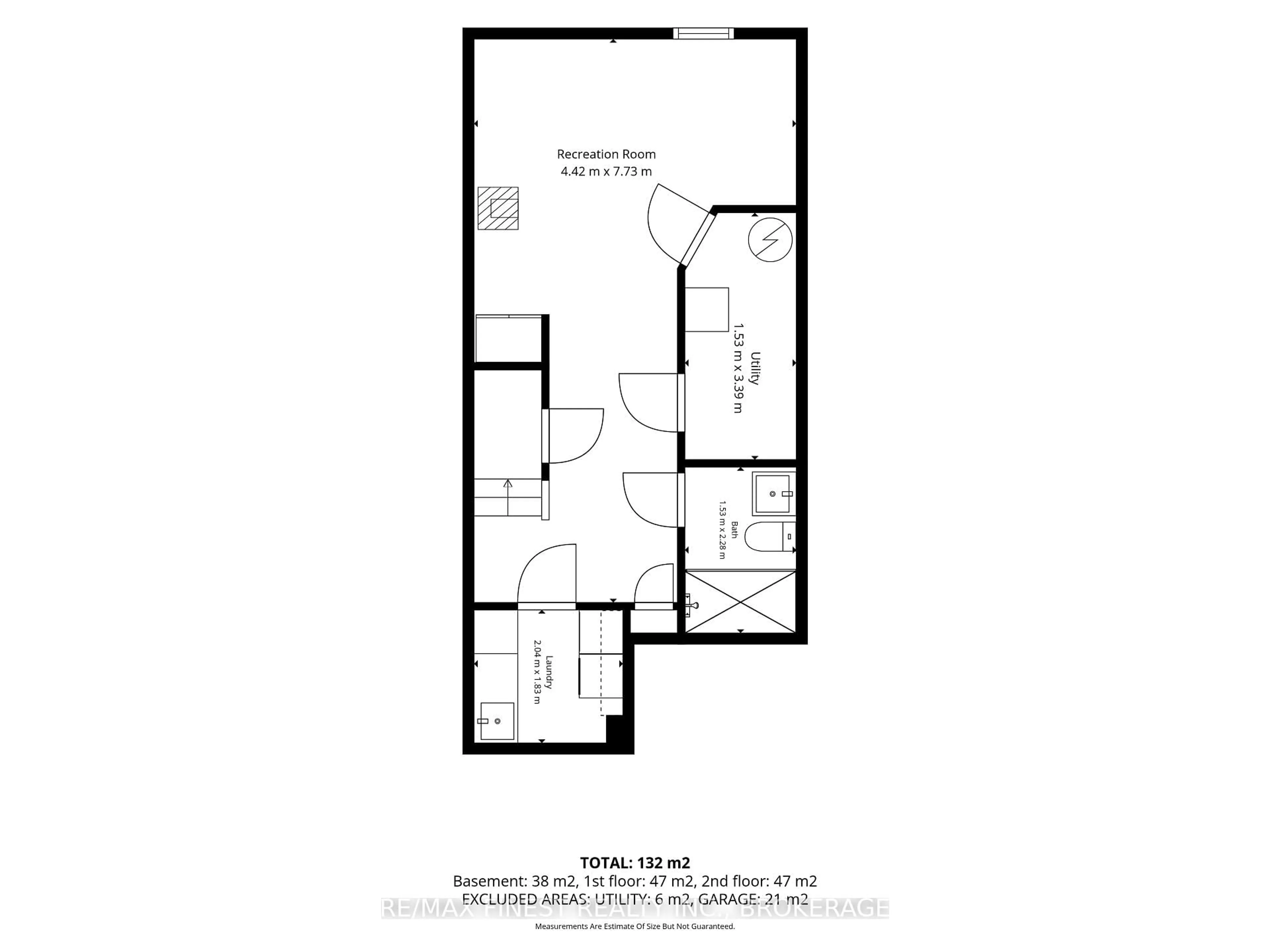 Floor plan for 28 Melborne Crt, Whitby Ontario L1R 1S2