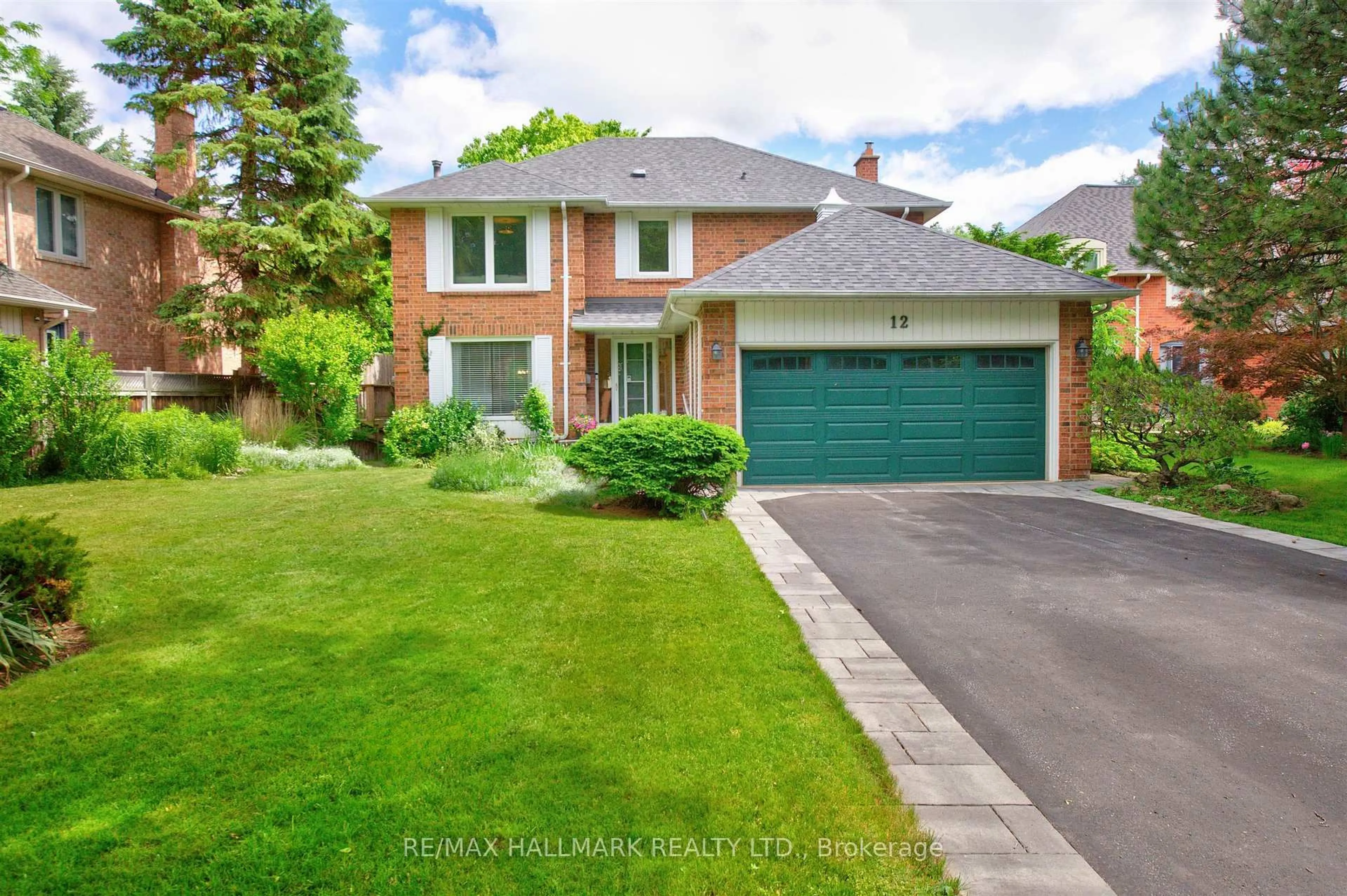 Home with brick exterior material, street for 12 Karen Ann Cres, Toronto Ontario M1G 1M3