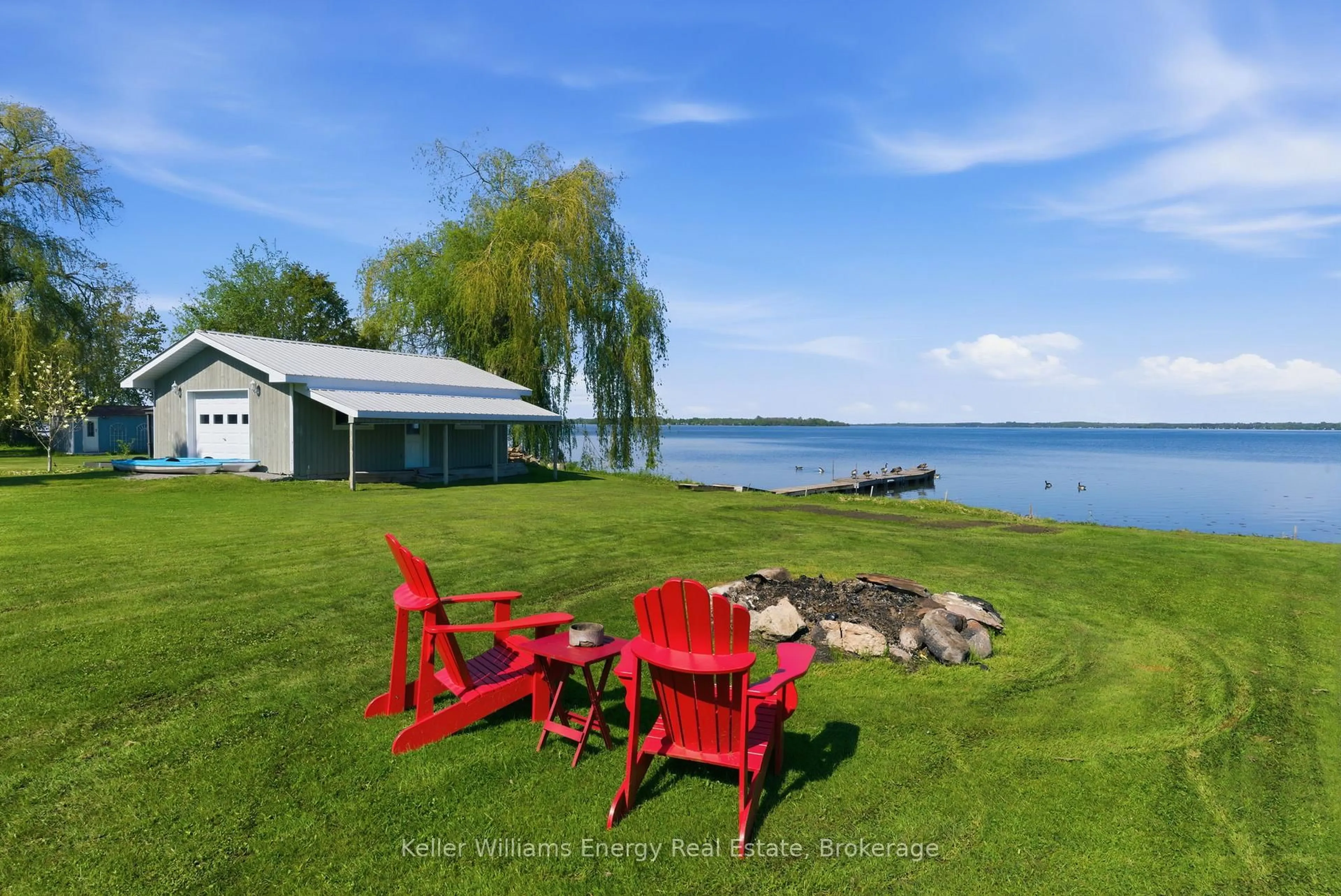 Patio, water/lake/river/ocean view for 67 Edgewood Cres, Scugog Ontario L9L 1B6