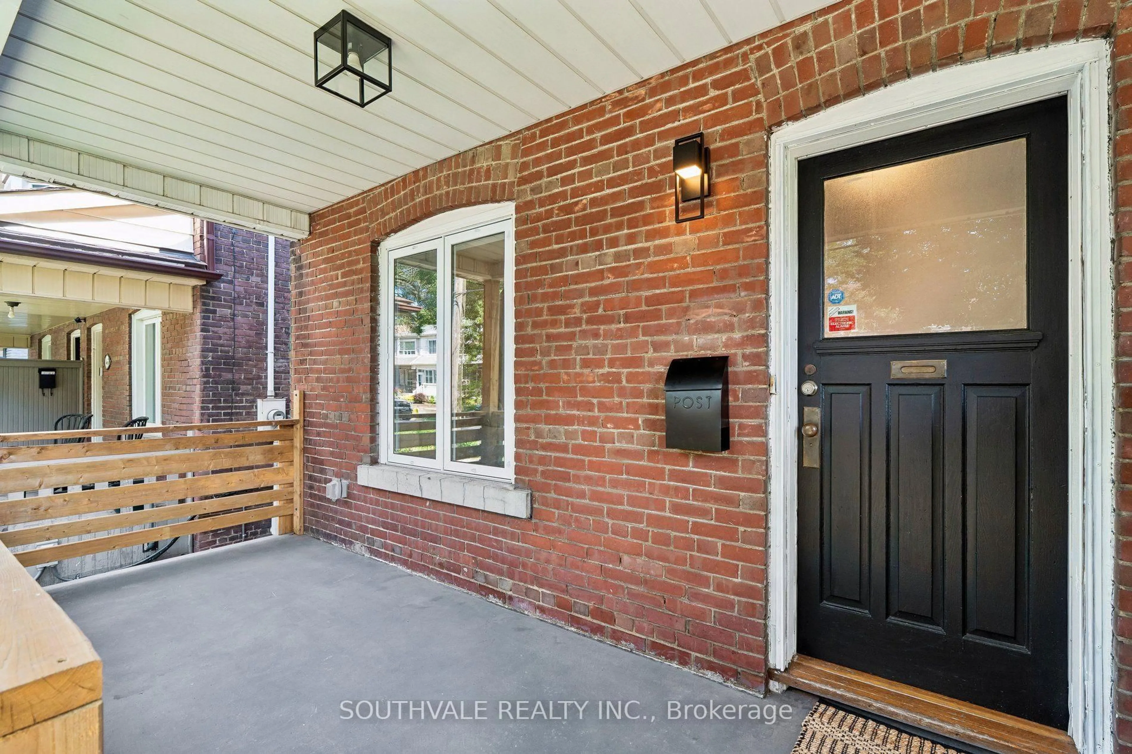 Home with brick exterior material, street for 485 Strathmore Blvd, Toronto Ontario M4C 1N8