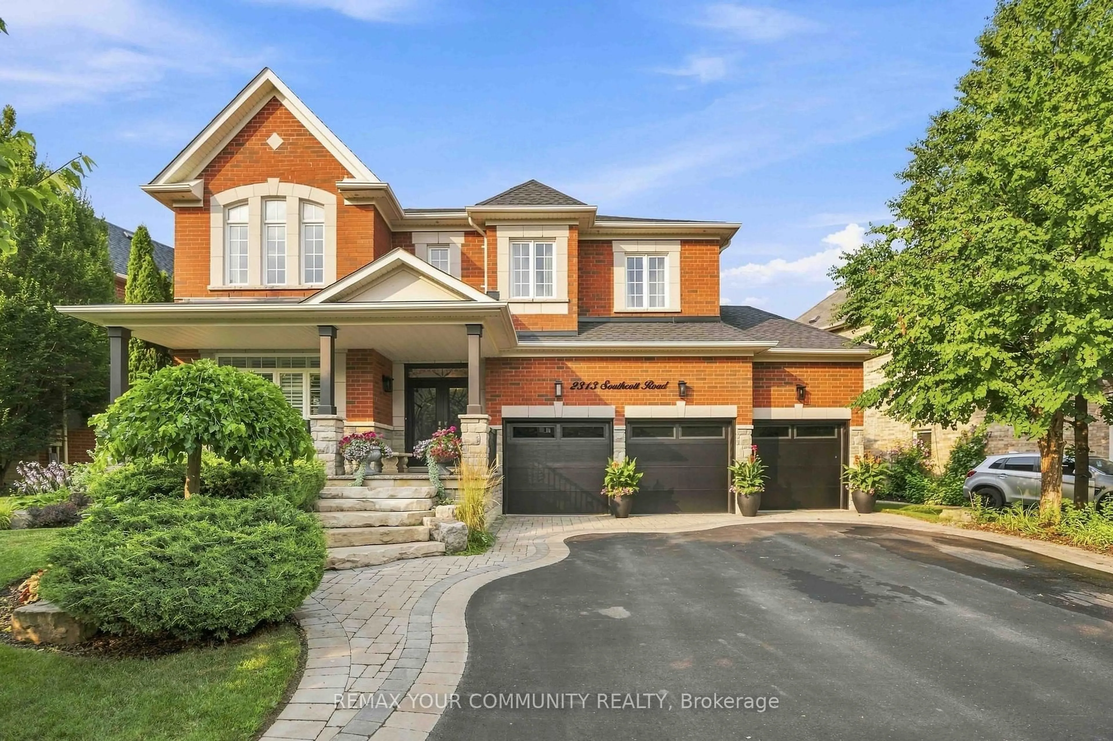 Home with brick exterior material, street for 2313 Southcott Rd, Pickering Ontario L1X 0A6