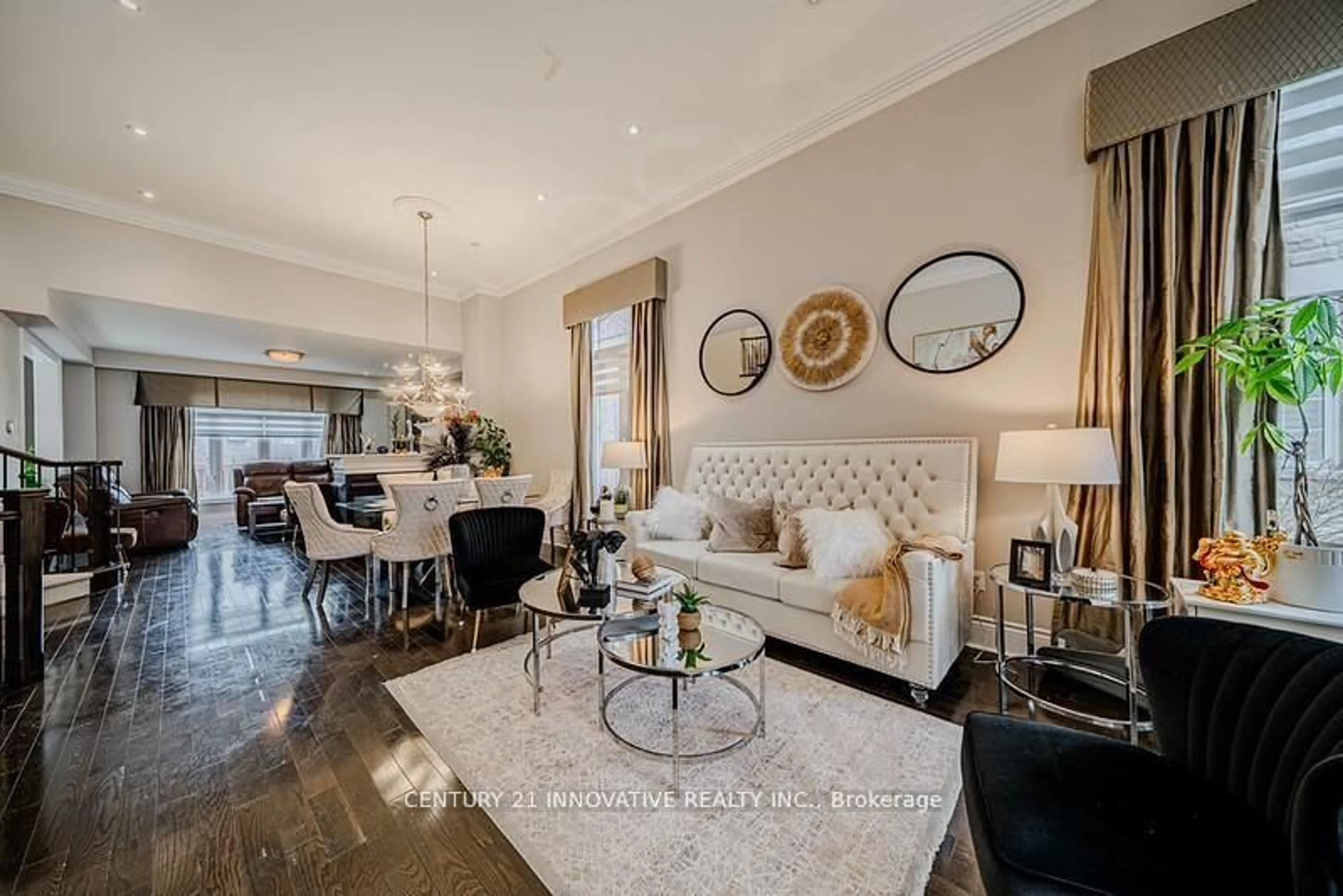 Living room with furniture, unknown for 4 Aquilina Crt, Ajax Ontario L1Z 0E5