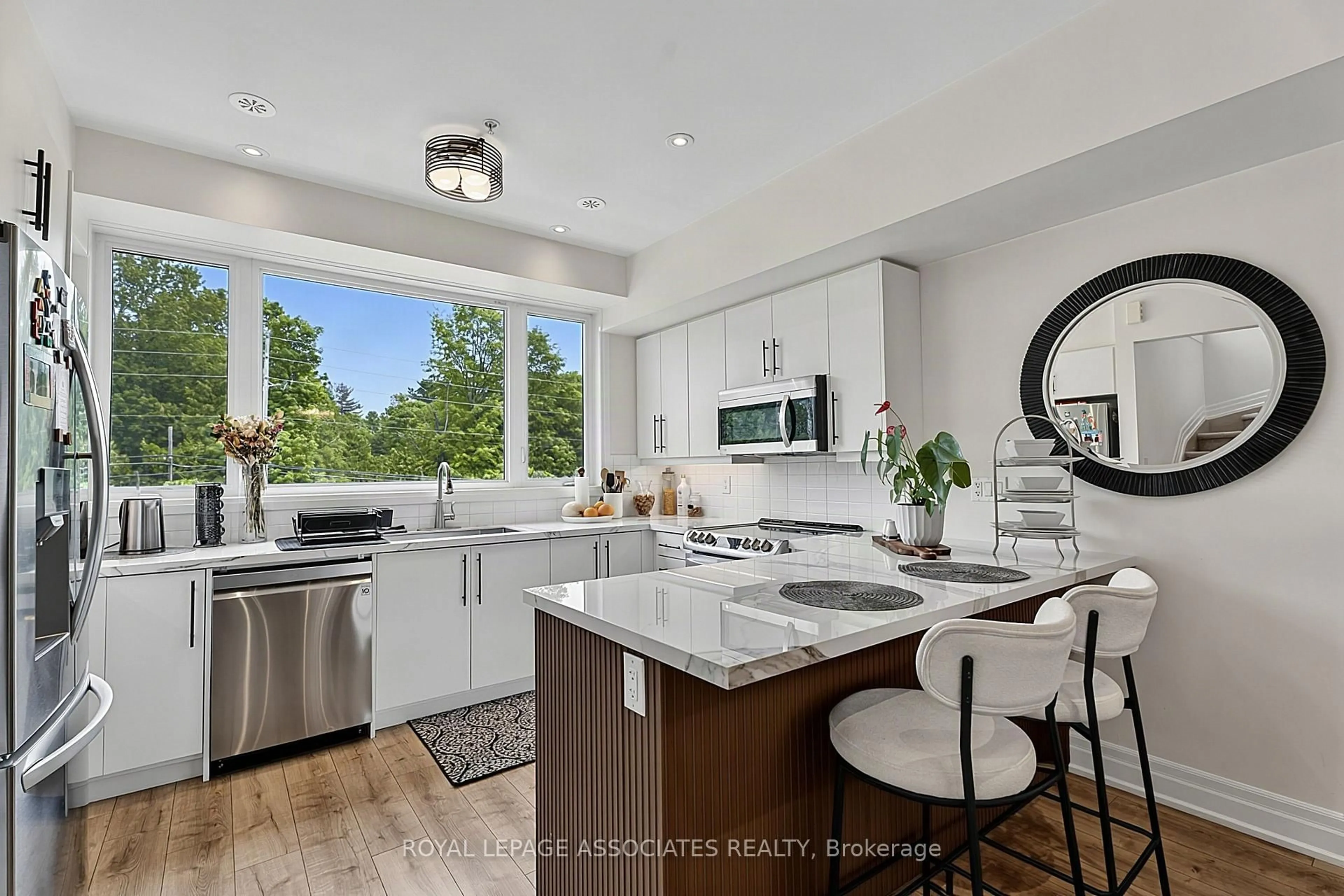 Open concept kitchen, ceramic/tile floor for 1870 Altona Rd #13, Pickering Ontario L1V 0E4