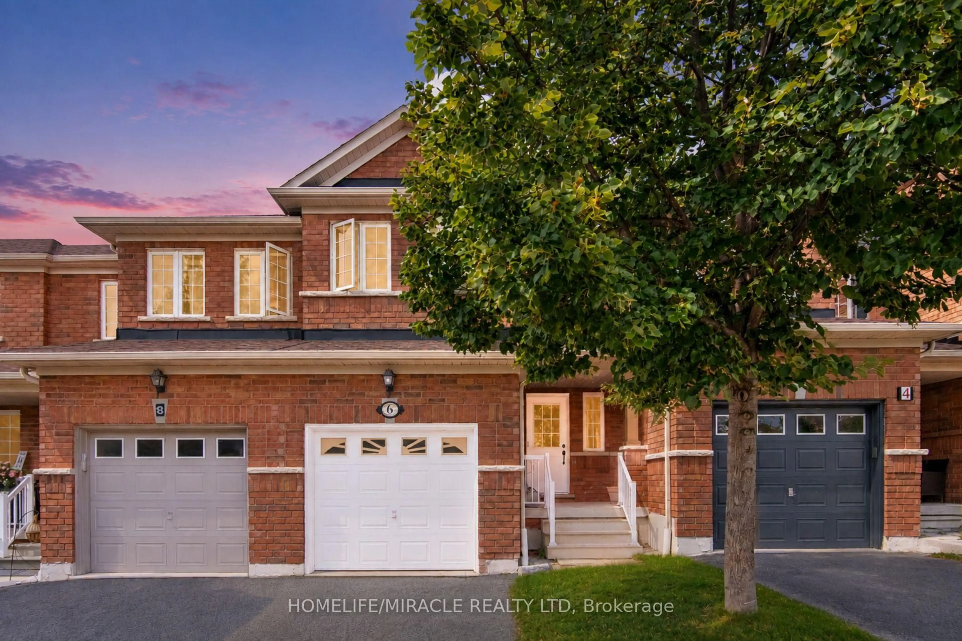 Home with brick exterior material, street for 6 Barkdale Way, Whitby Ontario L1N 0E9