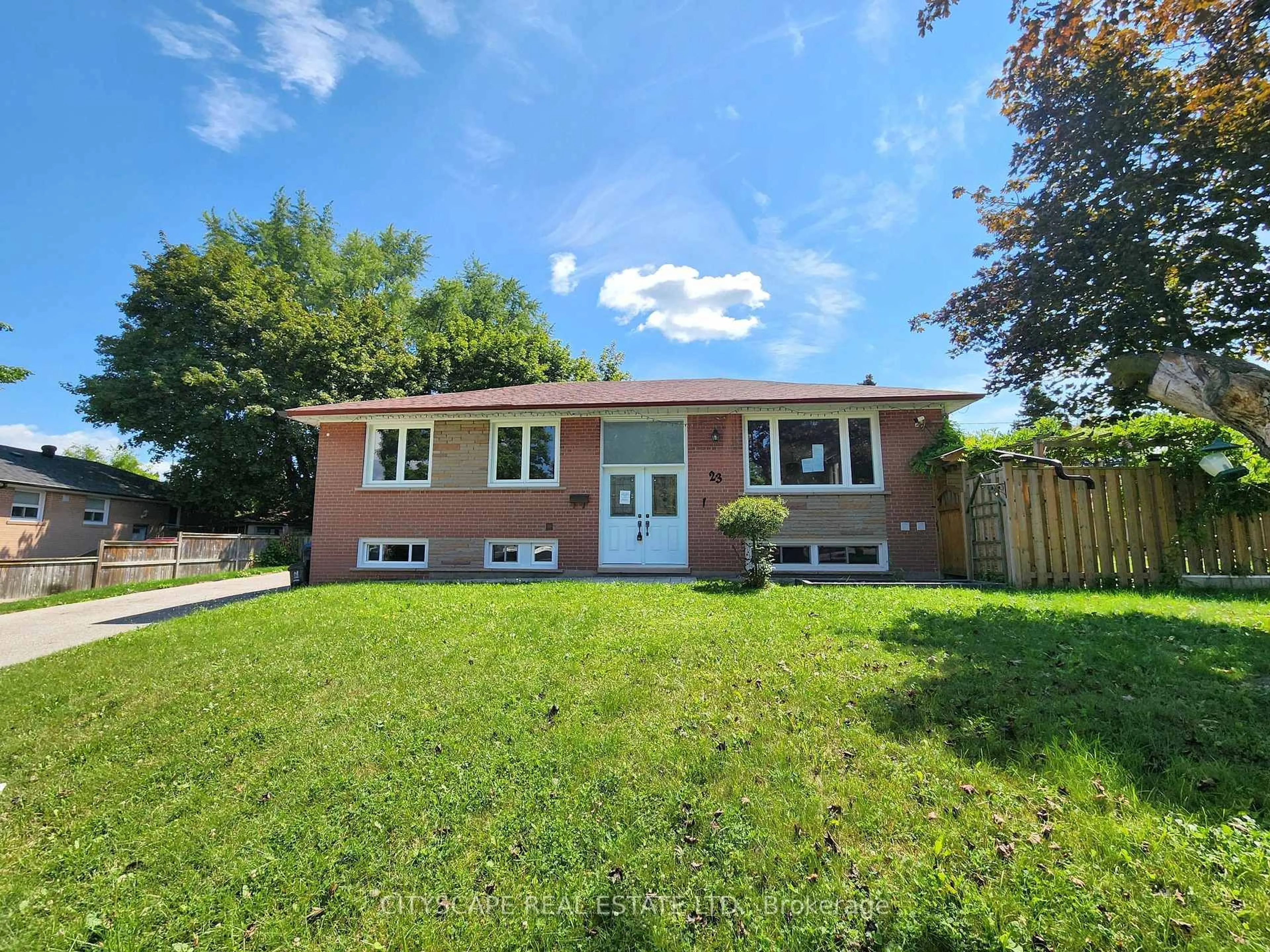 Home with brick exterior material, street for 23 MANORWOOD Rd, Toronto Ontario M1P 4G8