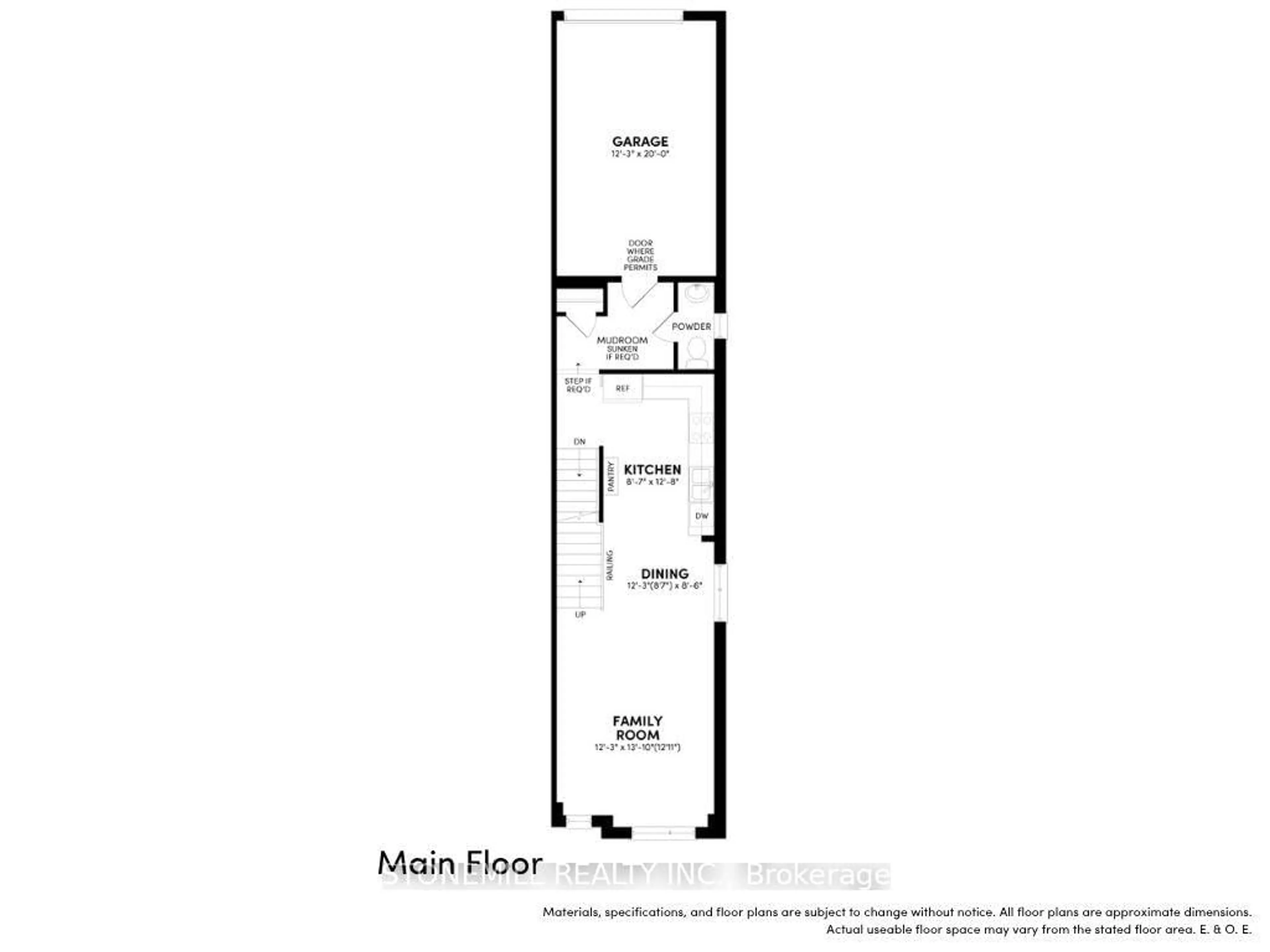 Floor plan for 2939 Whites Rd, Pickering Ontario L1X 0P3