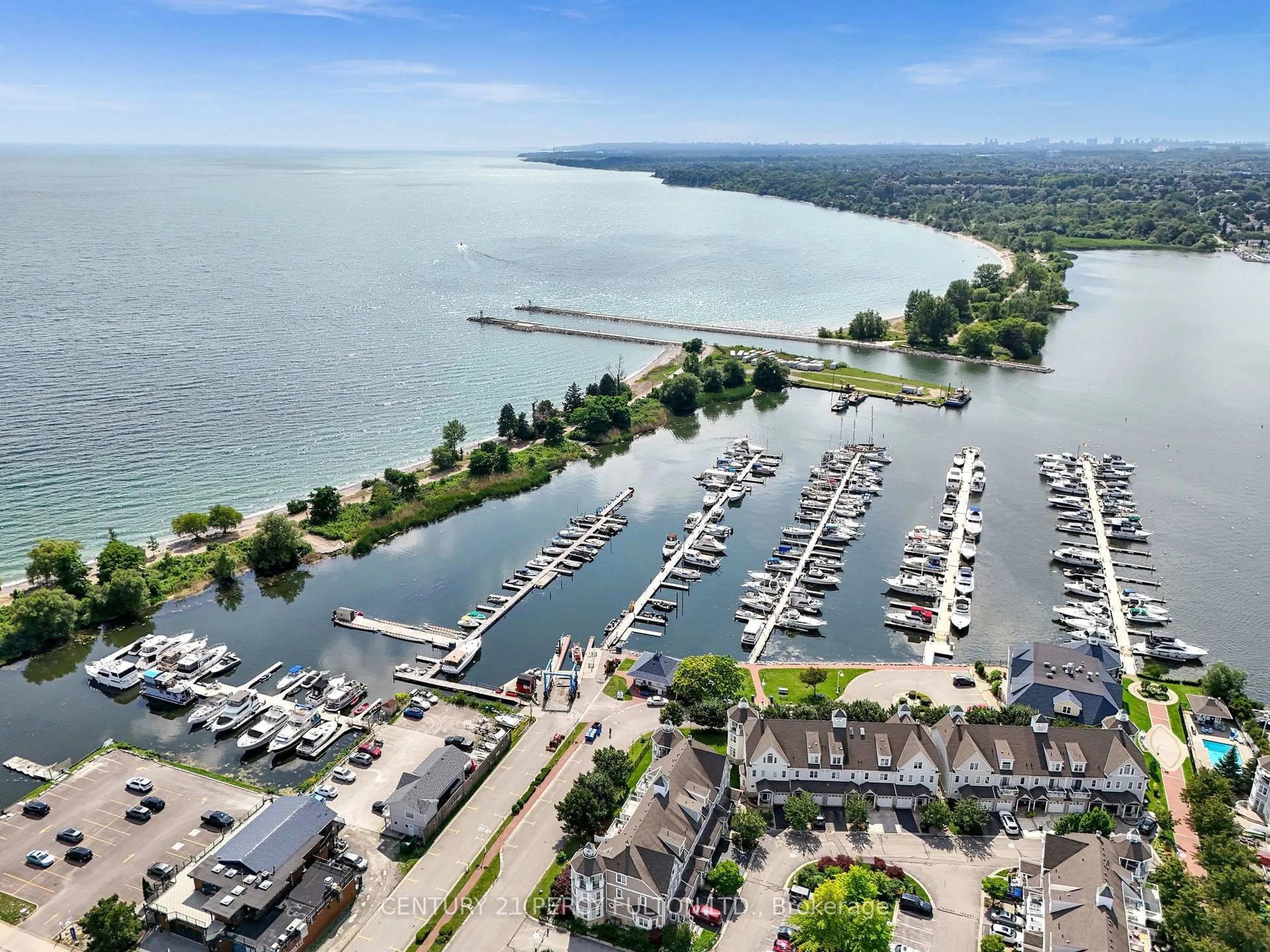 A pic from outside/outdoor area/front of a property/back of a property/a pic from drone, water/lake/river/ocean view for 719 Balaton Ave, Pickering Ontario L1W 1W3