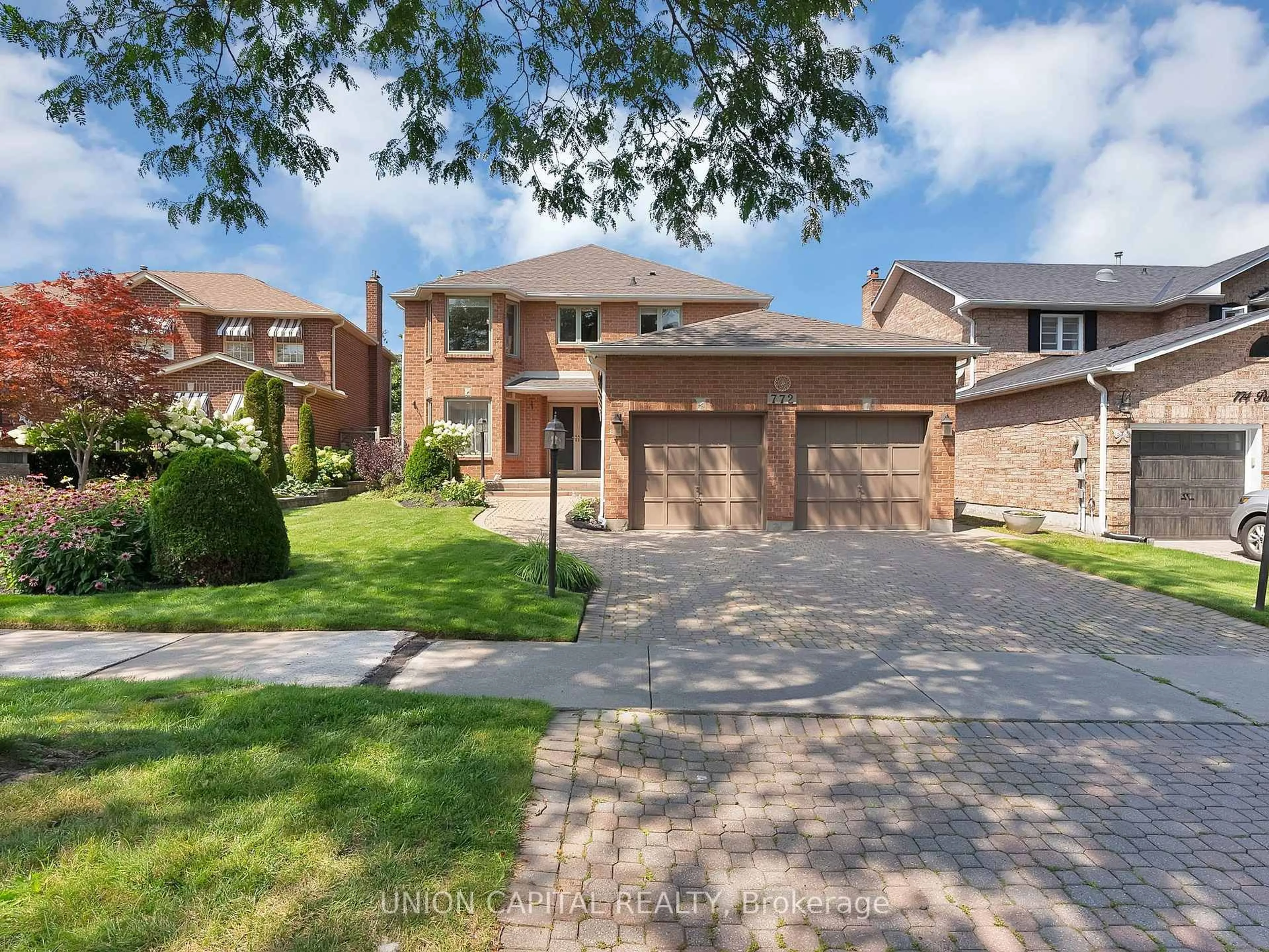 Home with brick exterior material, street for 772 Pebble Crt, Pickering Ontario L1V 3P3