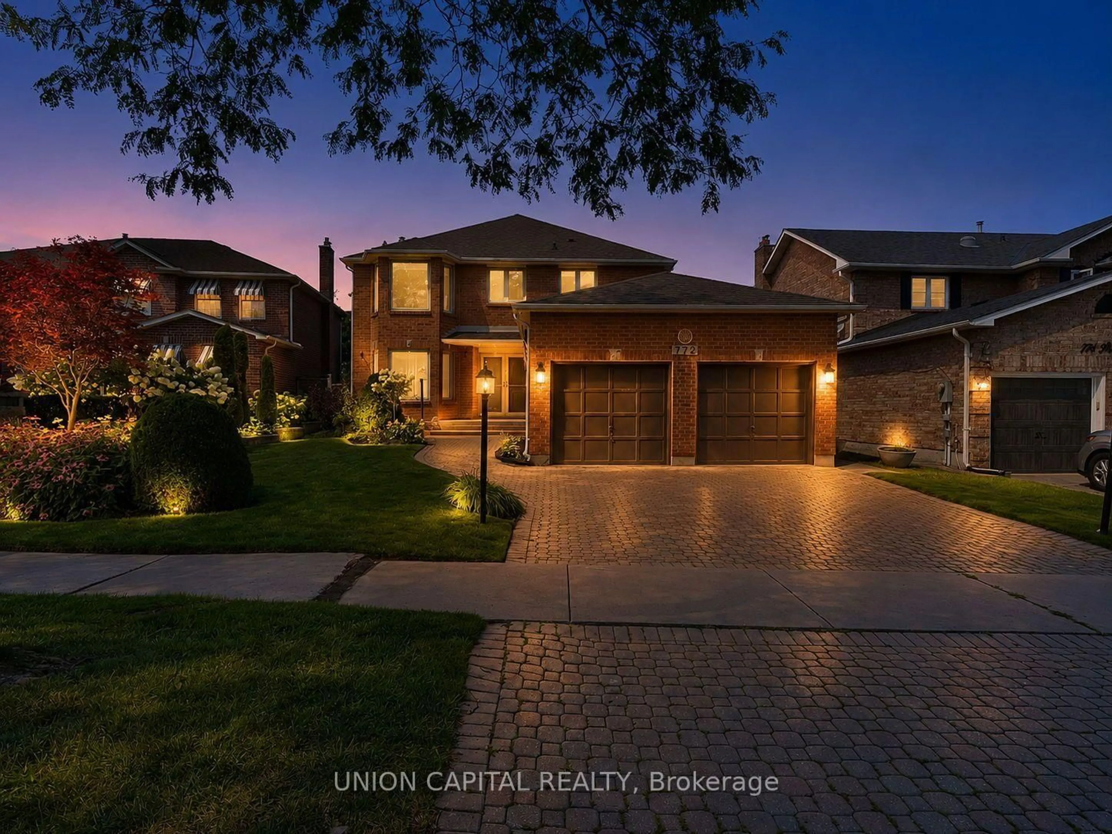 Home with brick exterior material, street for 772 Pebble Crt, Pickering Ontario L1V 3P3