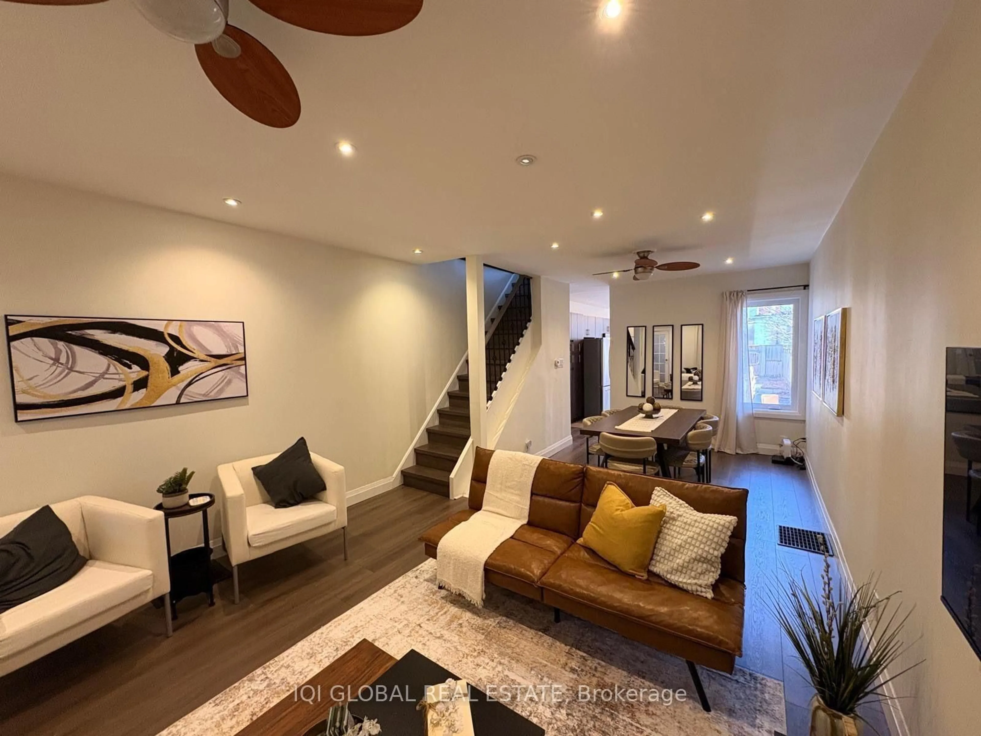 Living room with furniture, unknown for 115 Coleman Ave, Toronto Ontario M4C 1P9