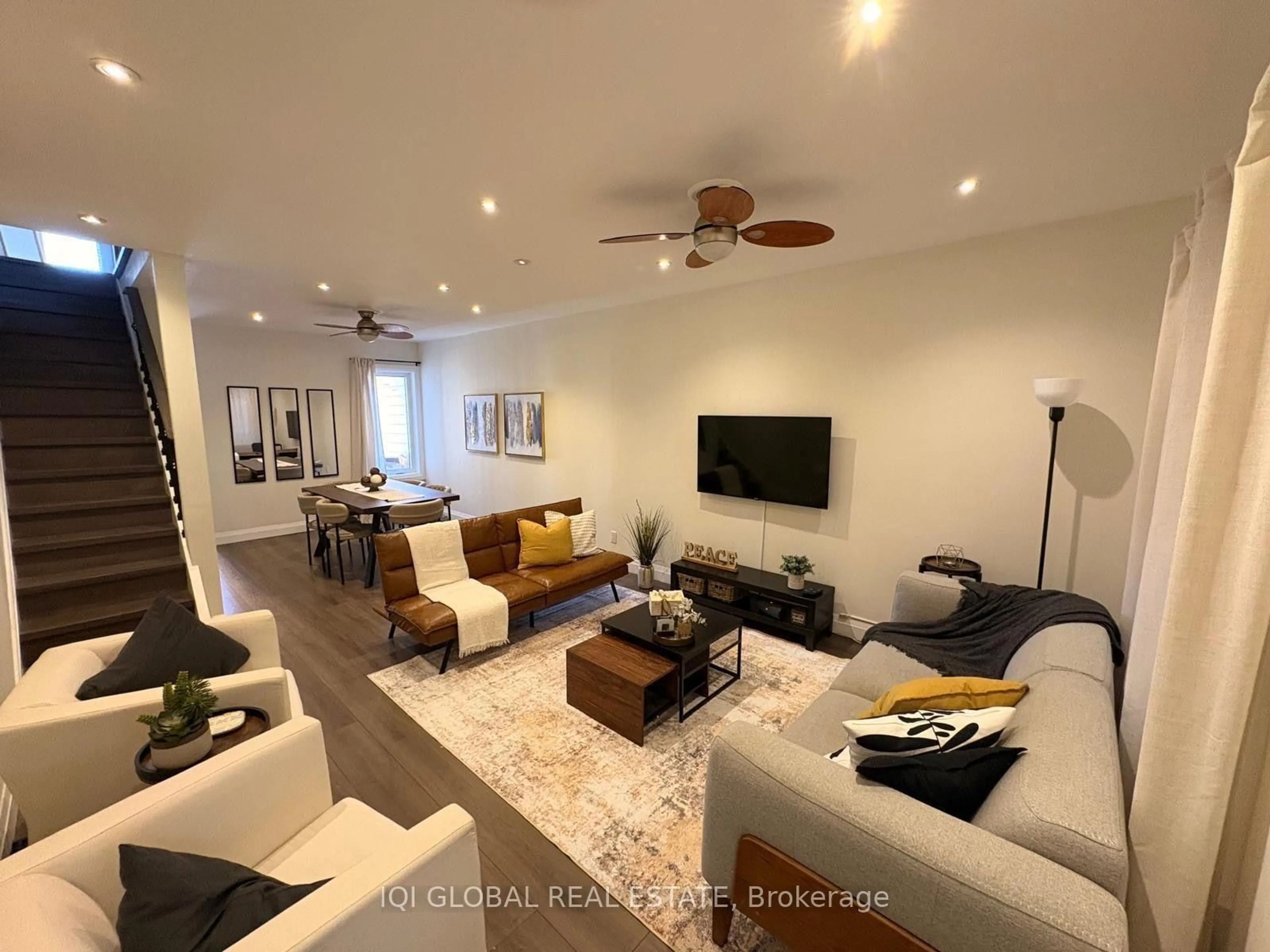 Living room with furniture, unknown for 115 Coleman Ave, Toronto Ontario M4C 1P9