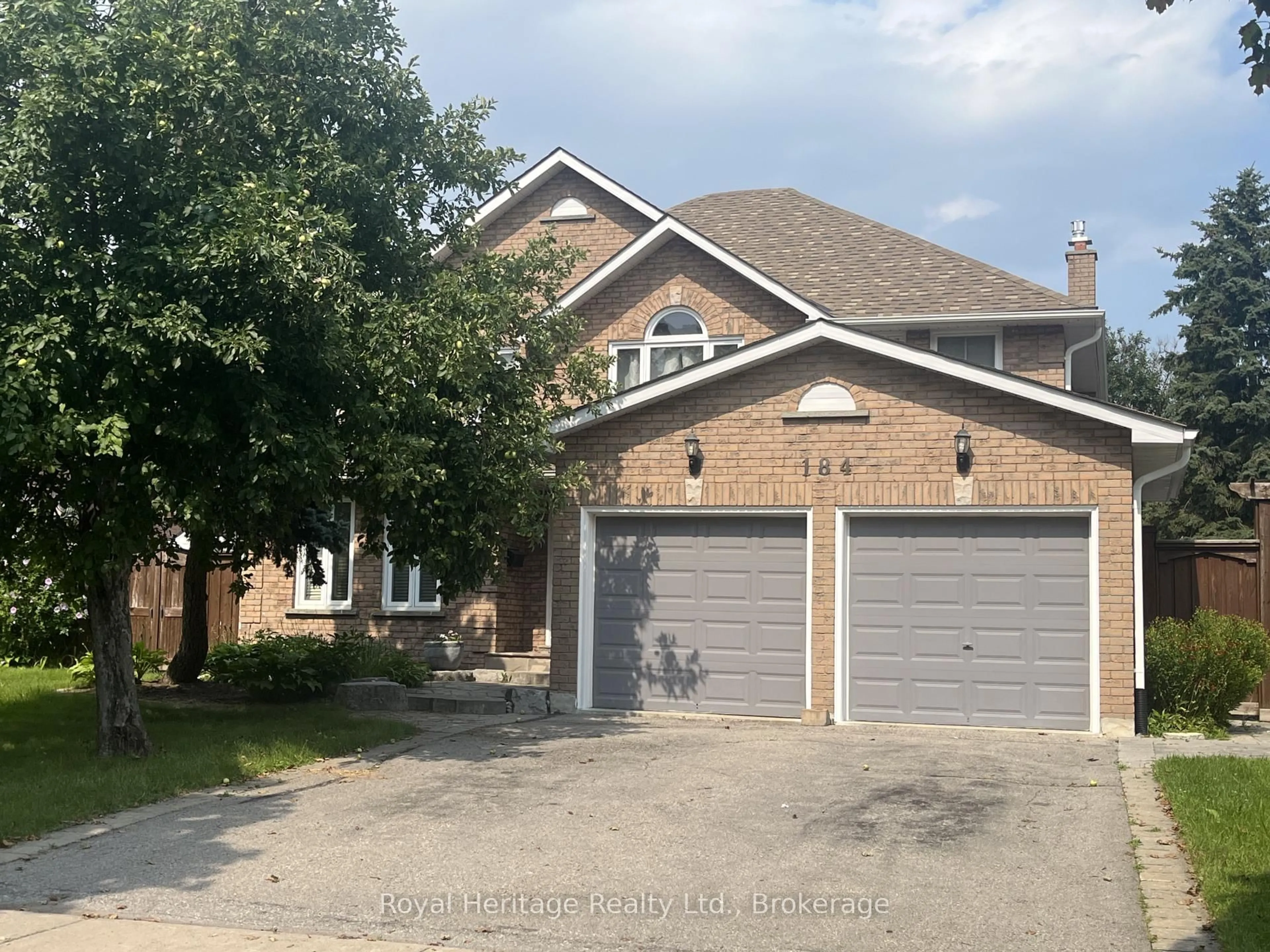 Home with brick exterior material, street for 184 Lake Drive Way, Ajax Ontario L1S 4Y2