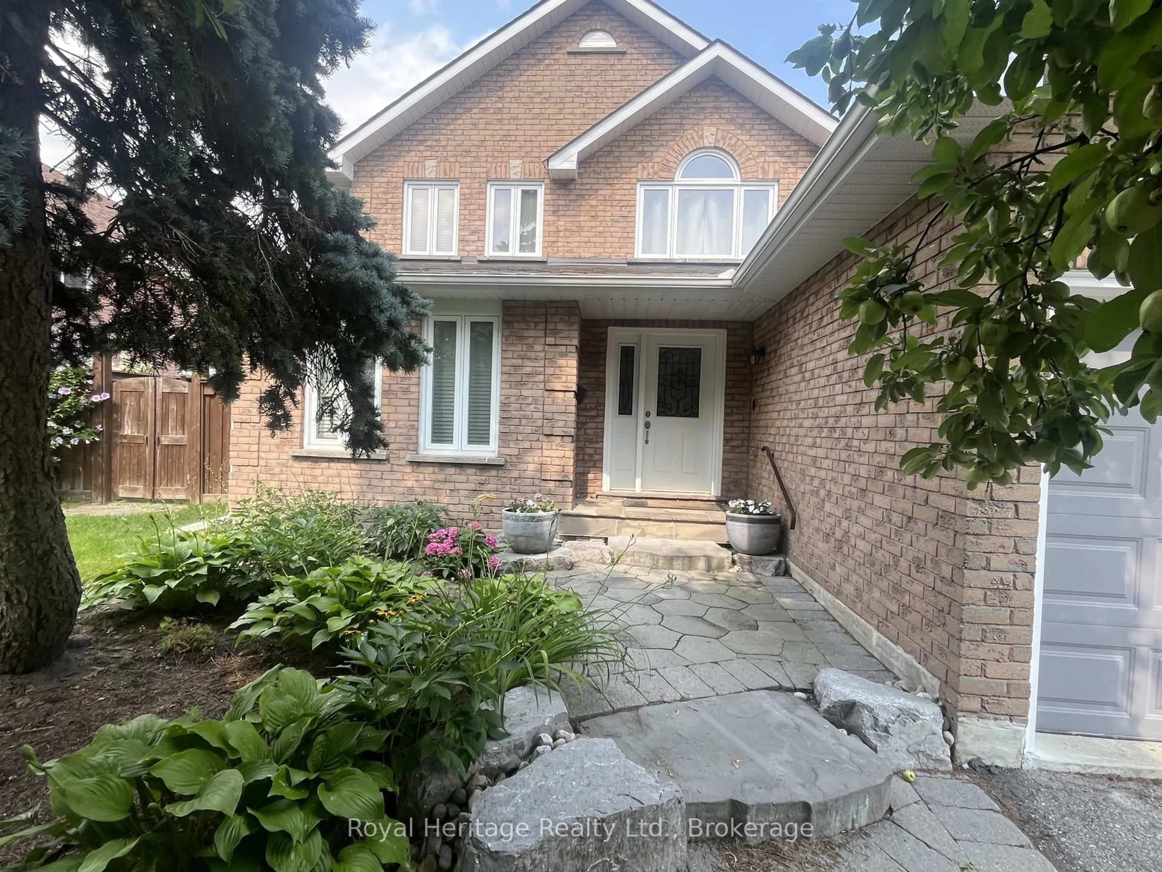 Home with brick exterior material, street for 184 Lake Drive Way, Ajax Ontario L1S 4Y2