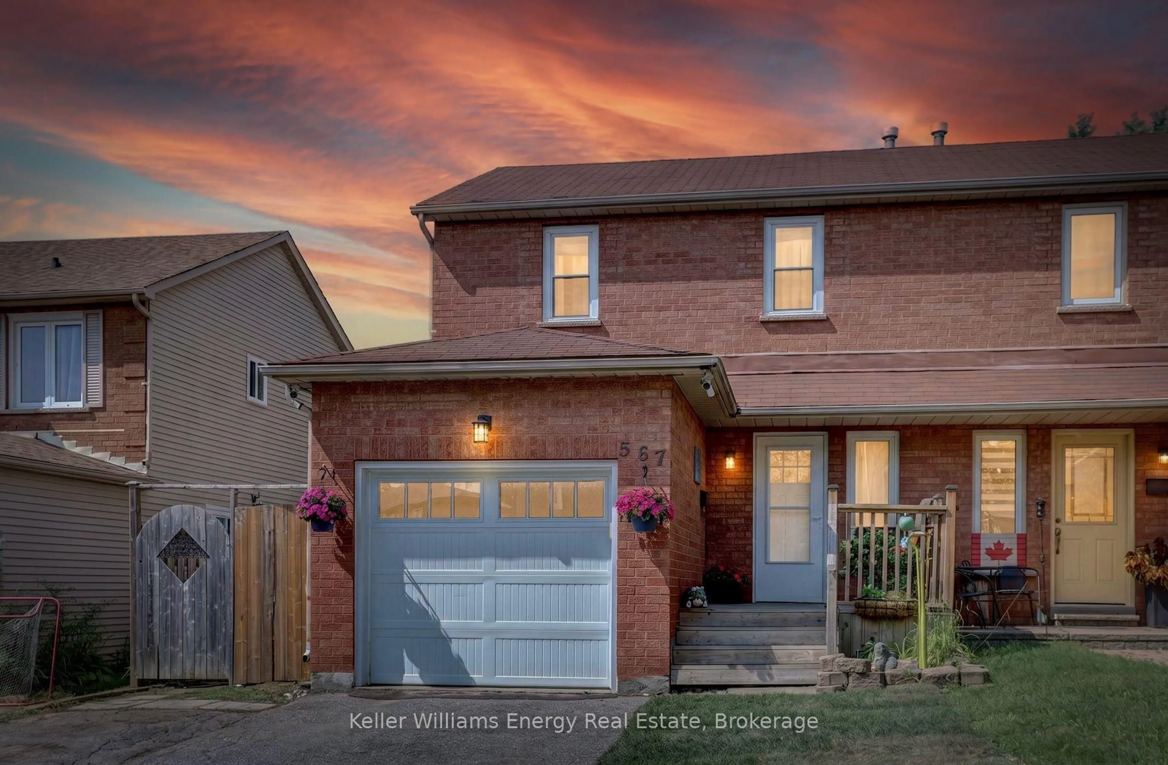 Home with brick exterior material, street for 567 Cobblehill Dr, Oshawa Ontario L1K 1Y6