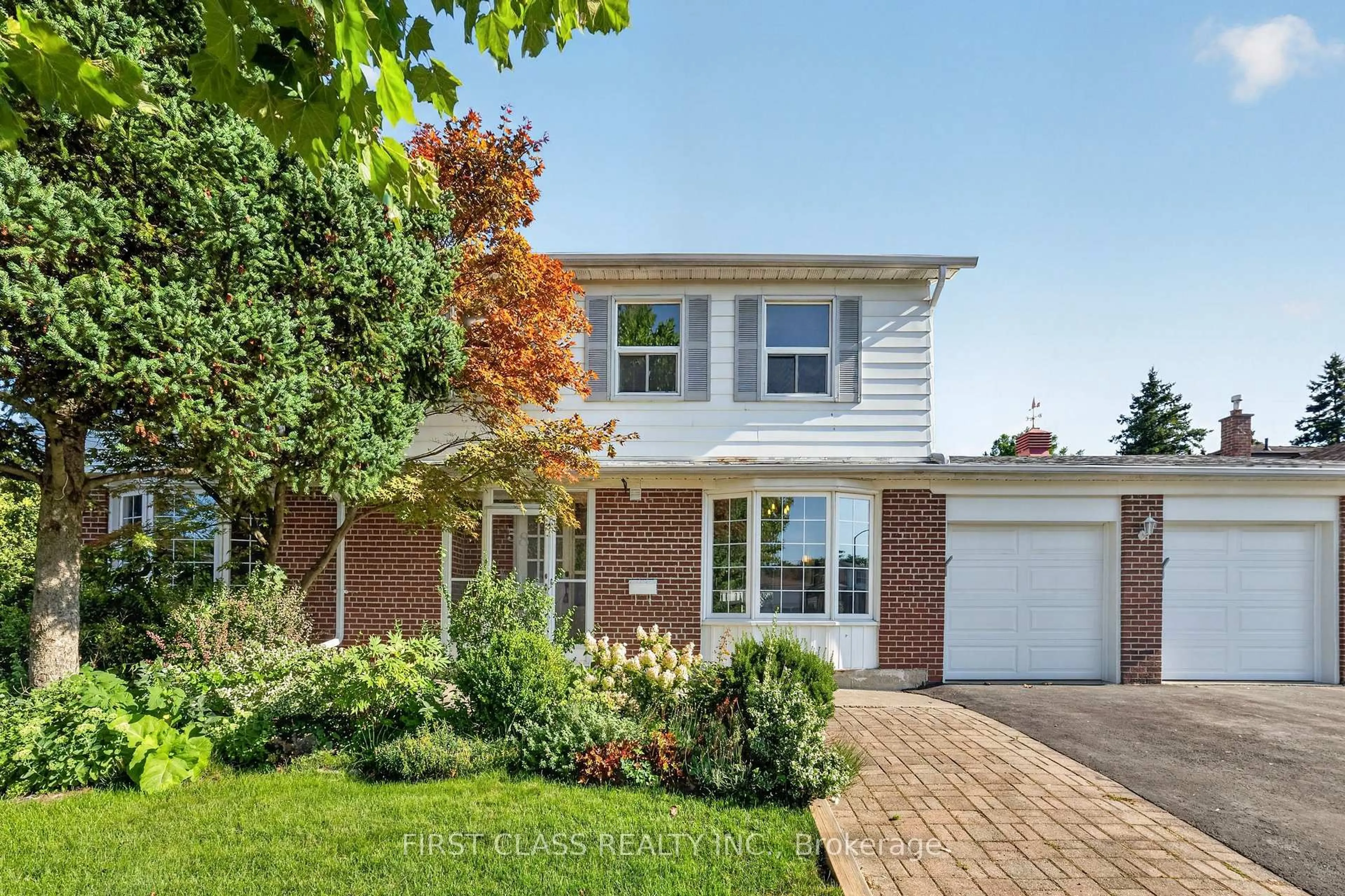 Home with brick exterior material, street for 58 Briarscross Blvd, Toronto Ontario M1S 3K5