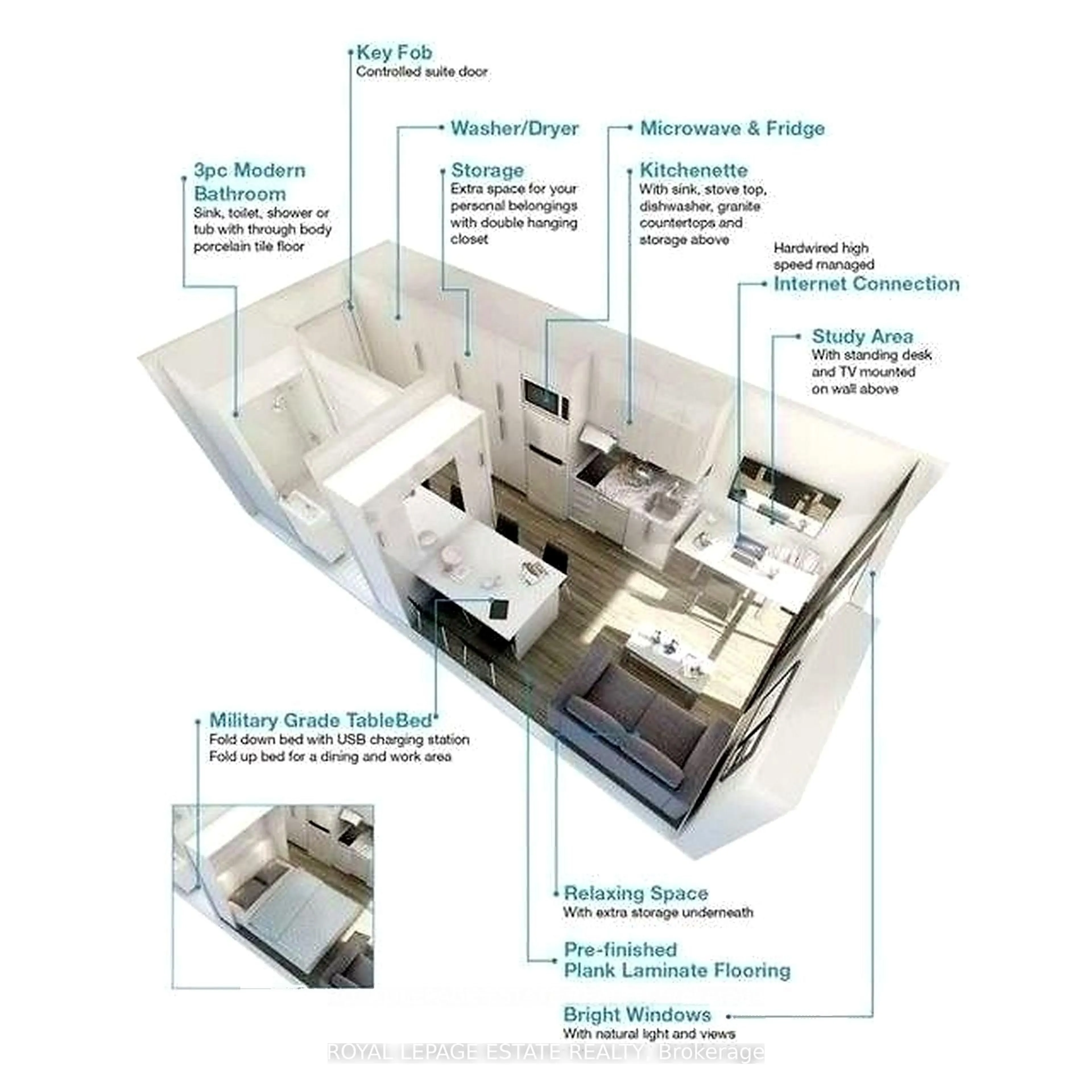 Floor plan for 1900 Simcoe St #835, Oshawa Ontario L1G 4Y3