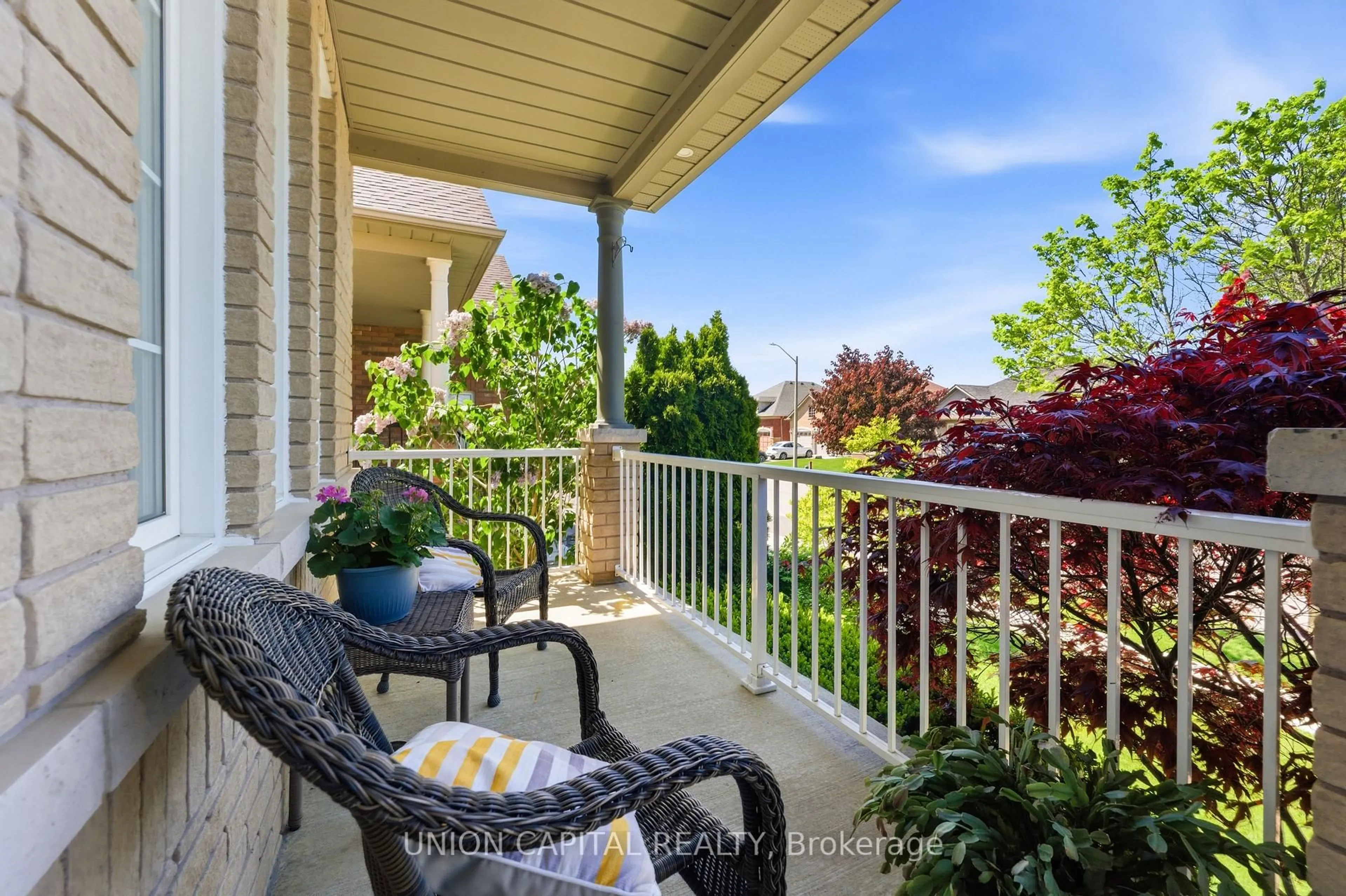 Balcony in the apartment, water/lake/river/ocean view for 1473 Greenvalley Tr, Oshawa Ontario L1K 2N5