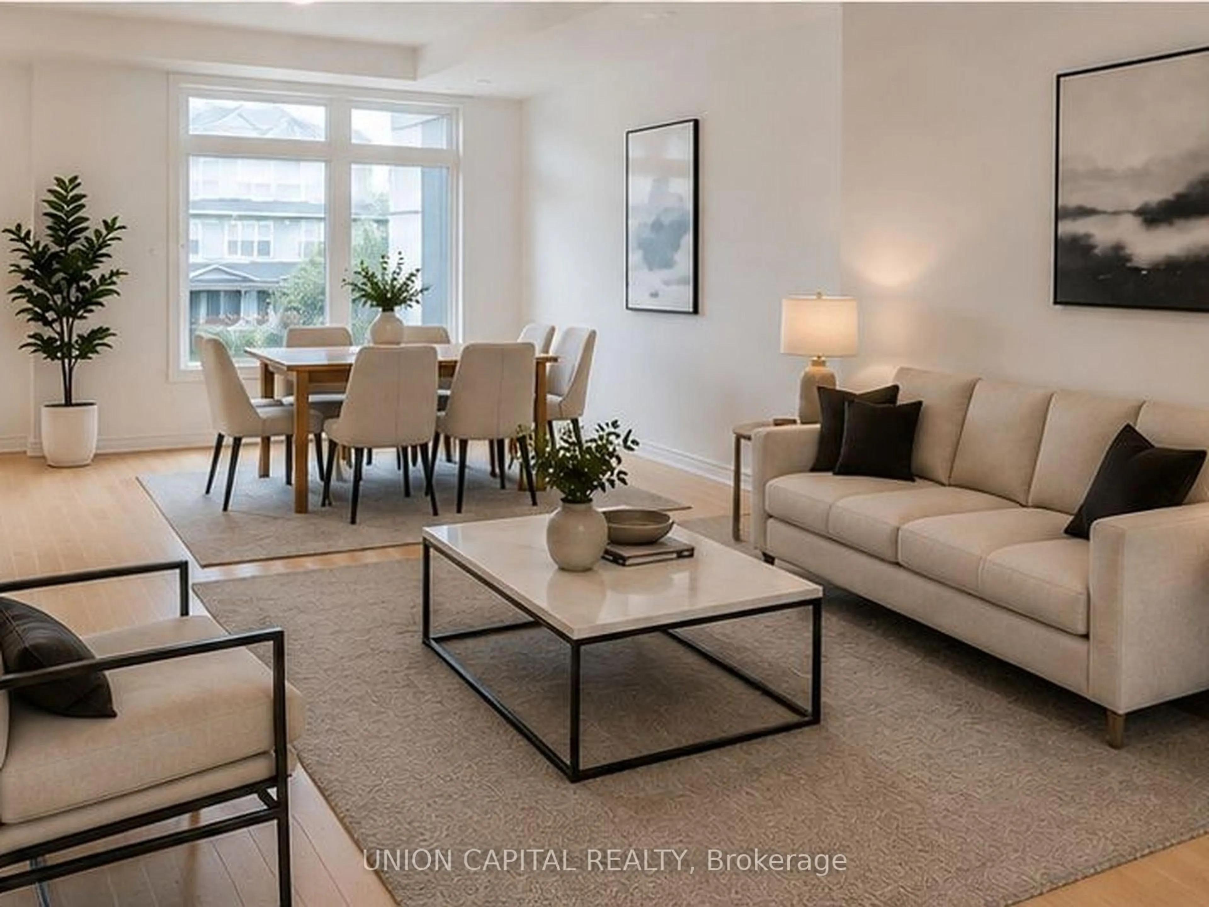 Living room with furniture, unknown for 83 Sorbara Way, Whitby Ontario L1M 2L1