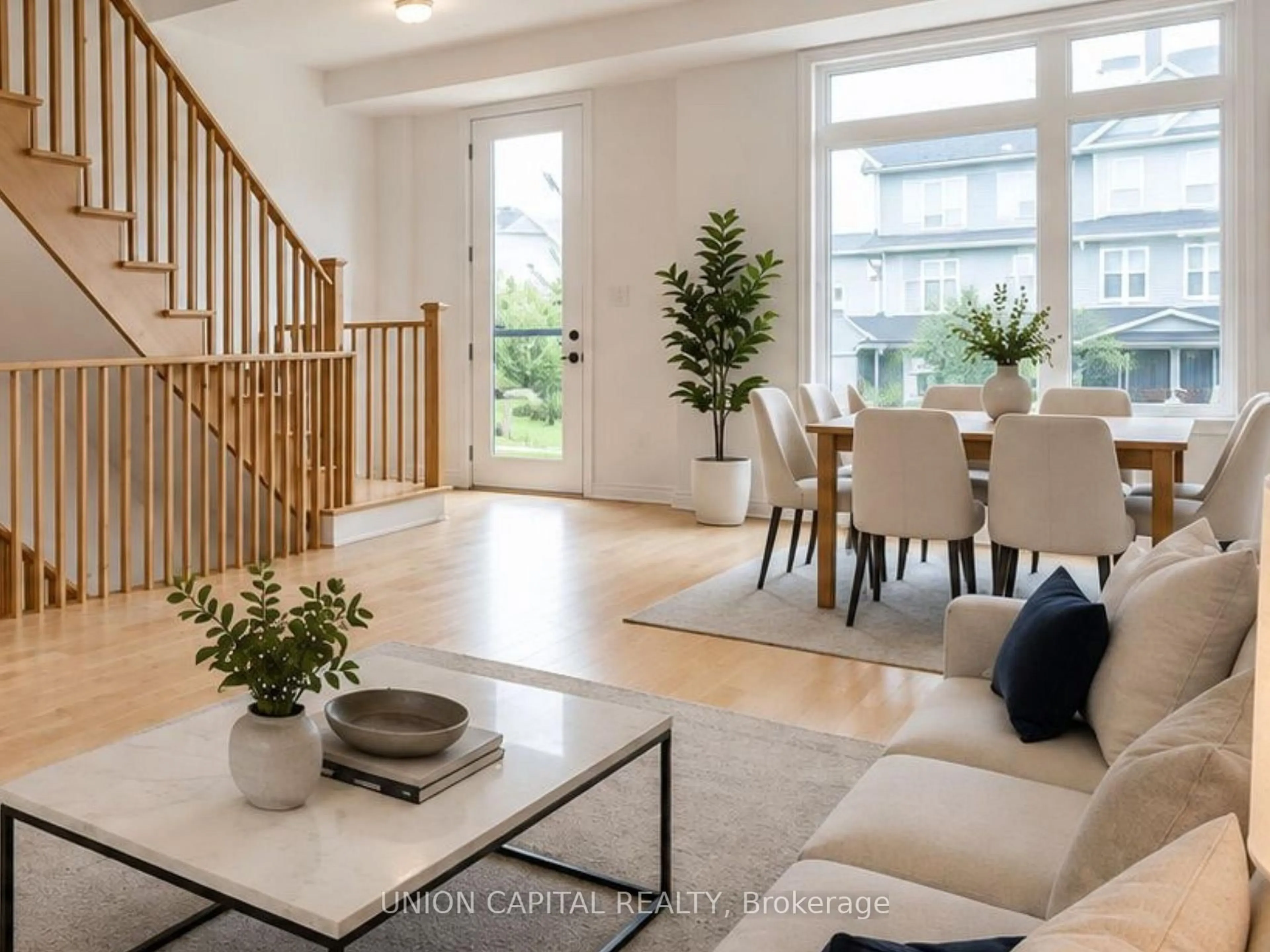 Living room with furniture, unknown for 83 Sorbara Way, Whitby Ontario L1M 2L1