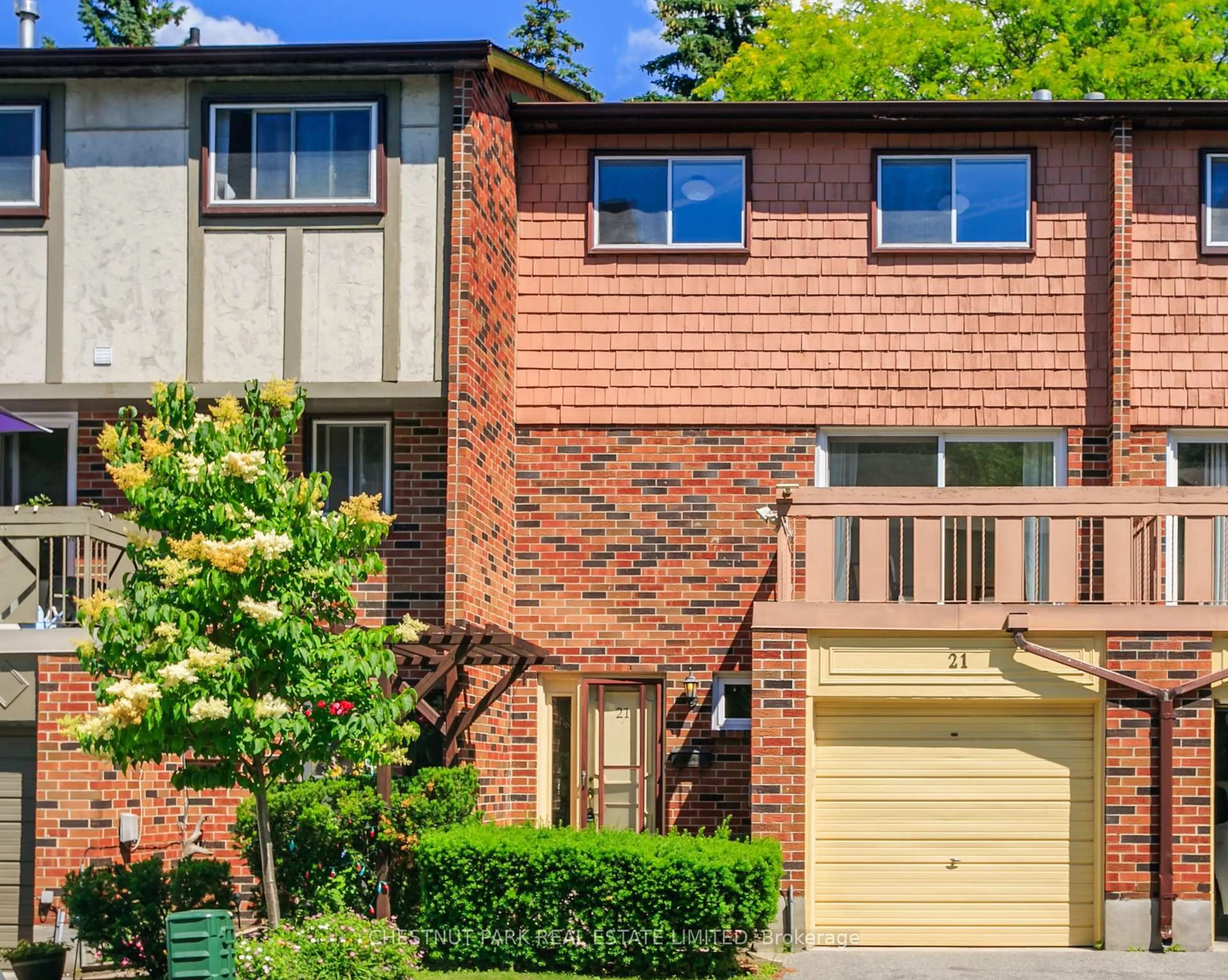 Home with brick exterior material, street for 30 Chichester Pl #21, Toronto Ontario M1T 3S5