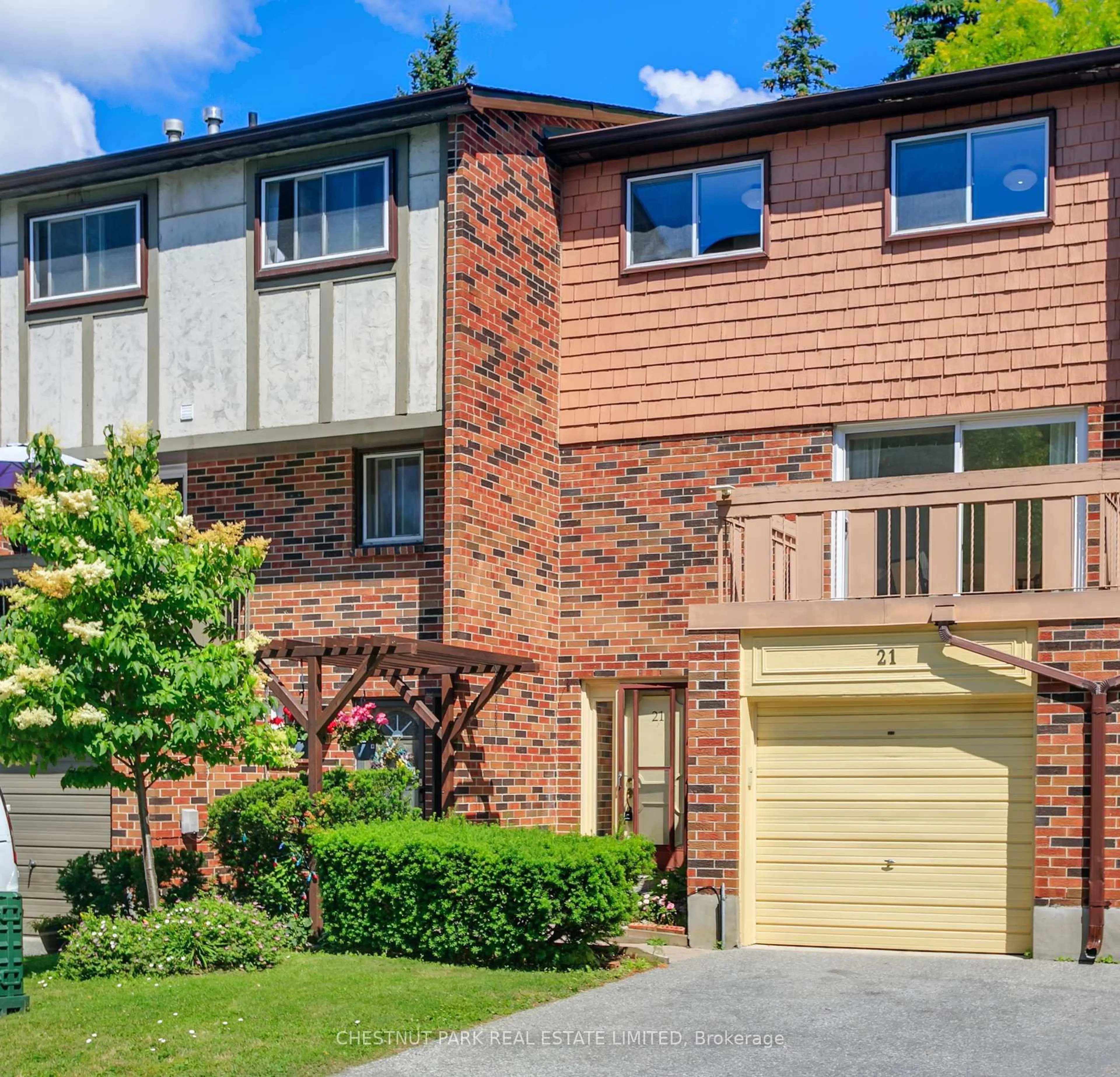 Home with brick exterior material, street for 30 Chichester Pl #21, Toronto Ontario M1T 3S5