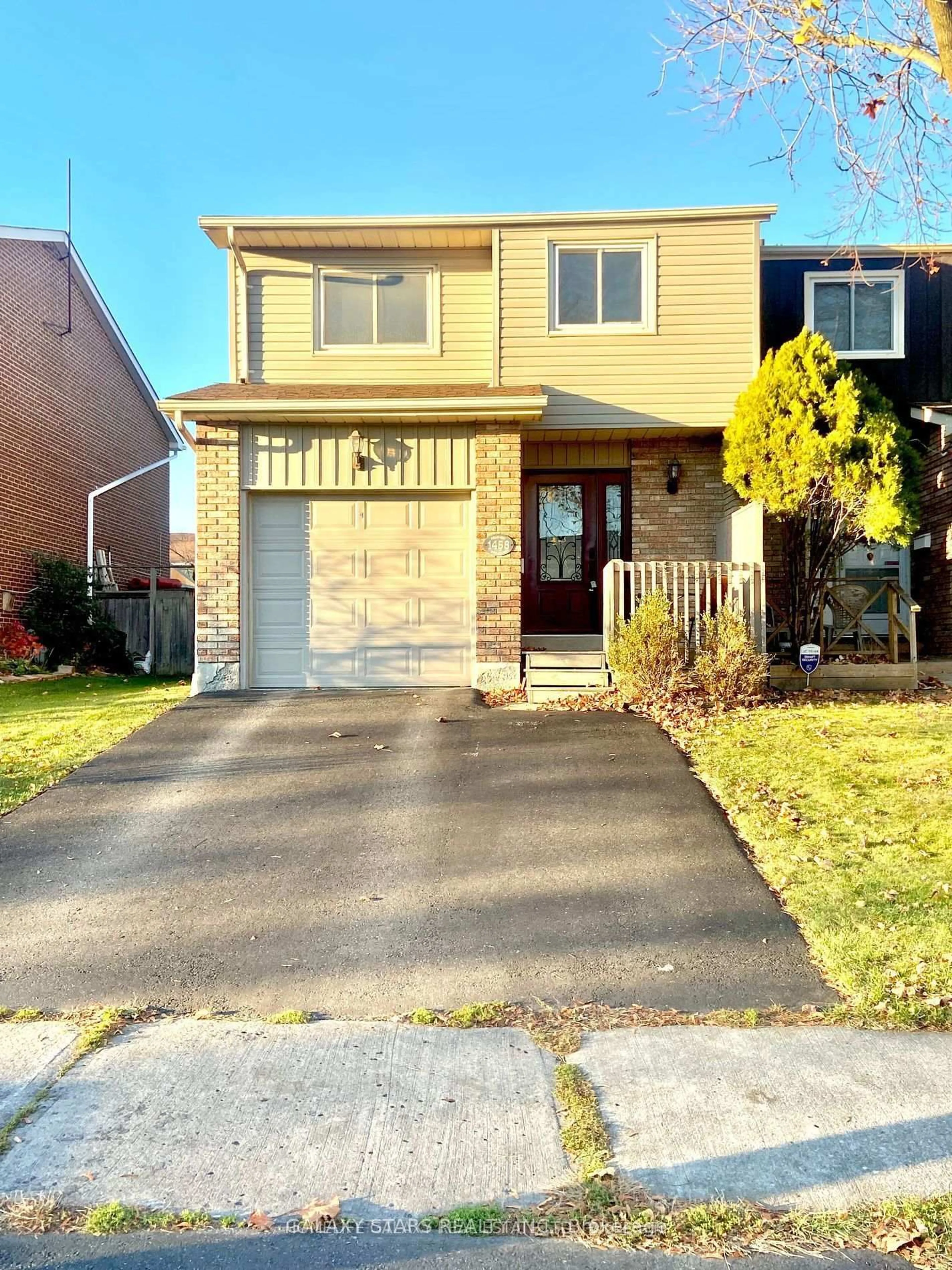 Home with brick exterior material, street for 1458 Fieldlight Blvd, Pickering Ontario L1V 2S5