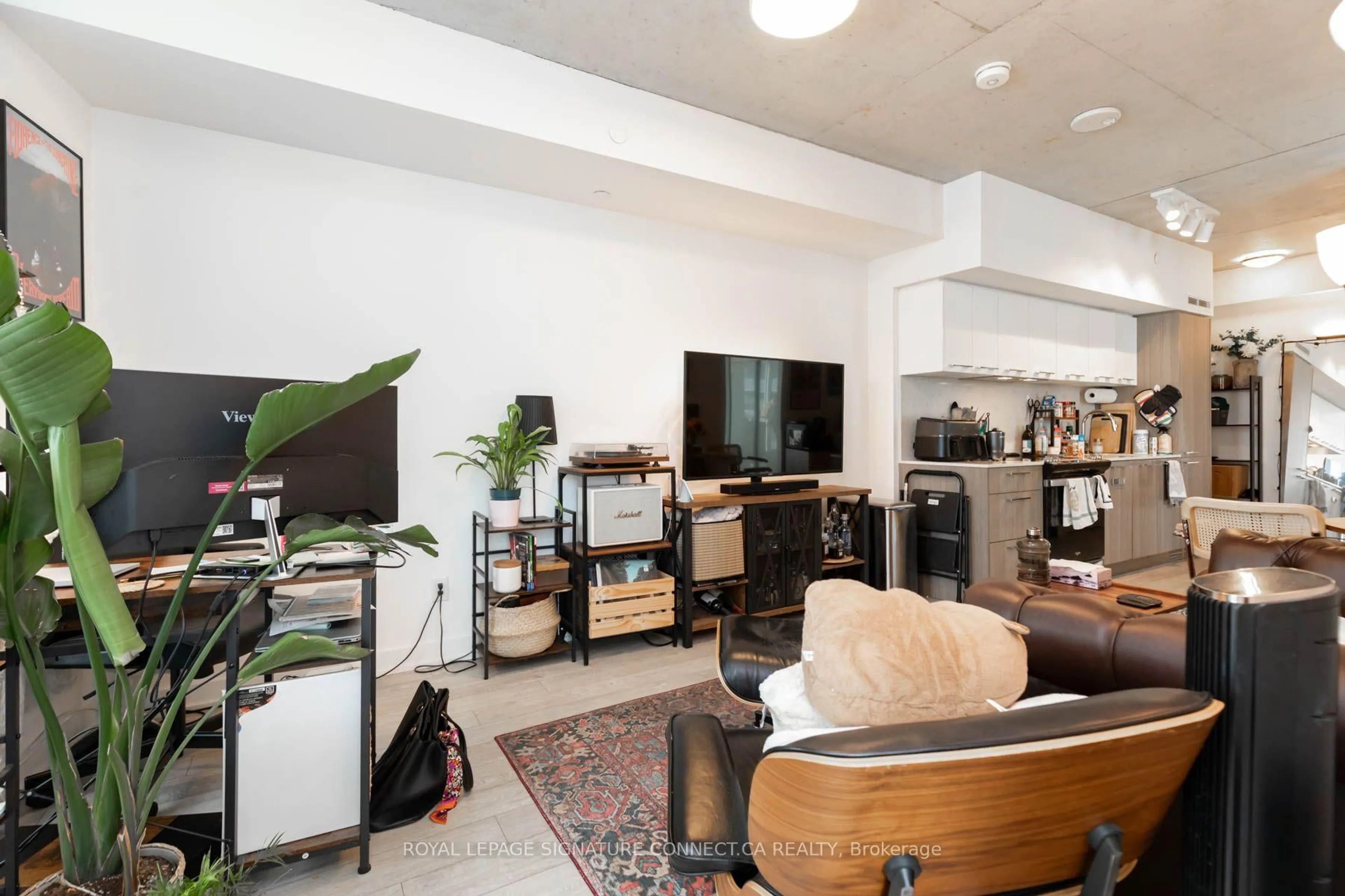 Living room with furniture, unknown for 45 Baseball Pl #902, Toronto Ontario M4M 0H1