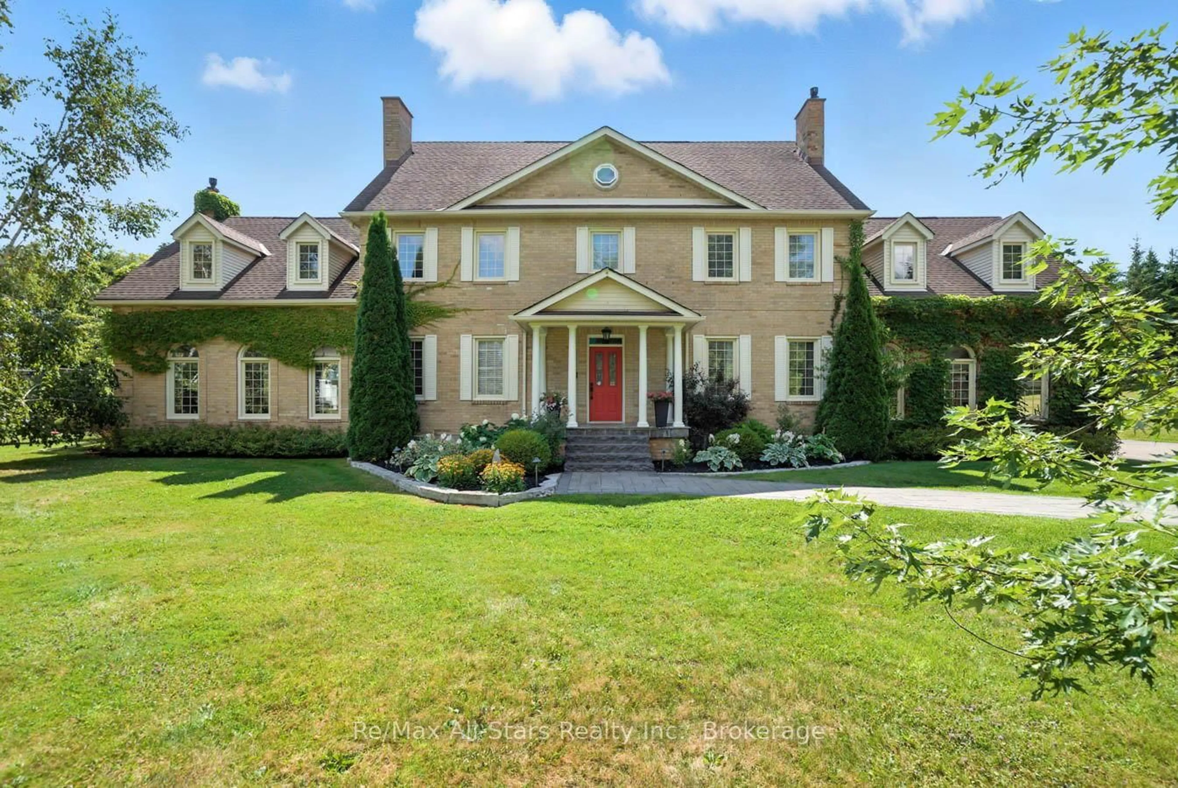 Home with brick exterior material, street for 136 Wintergreen Crt, Scugog Ontario L9L 2B1
