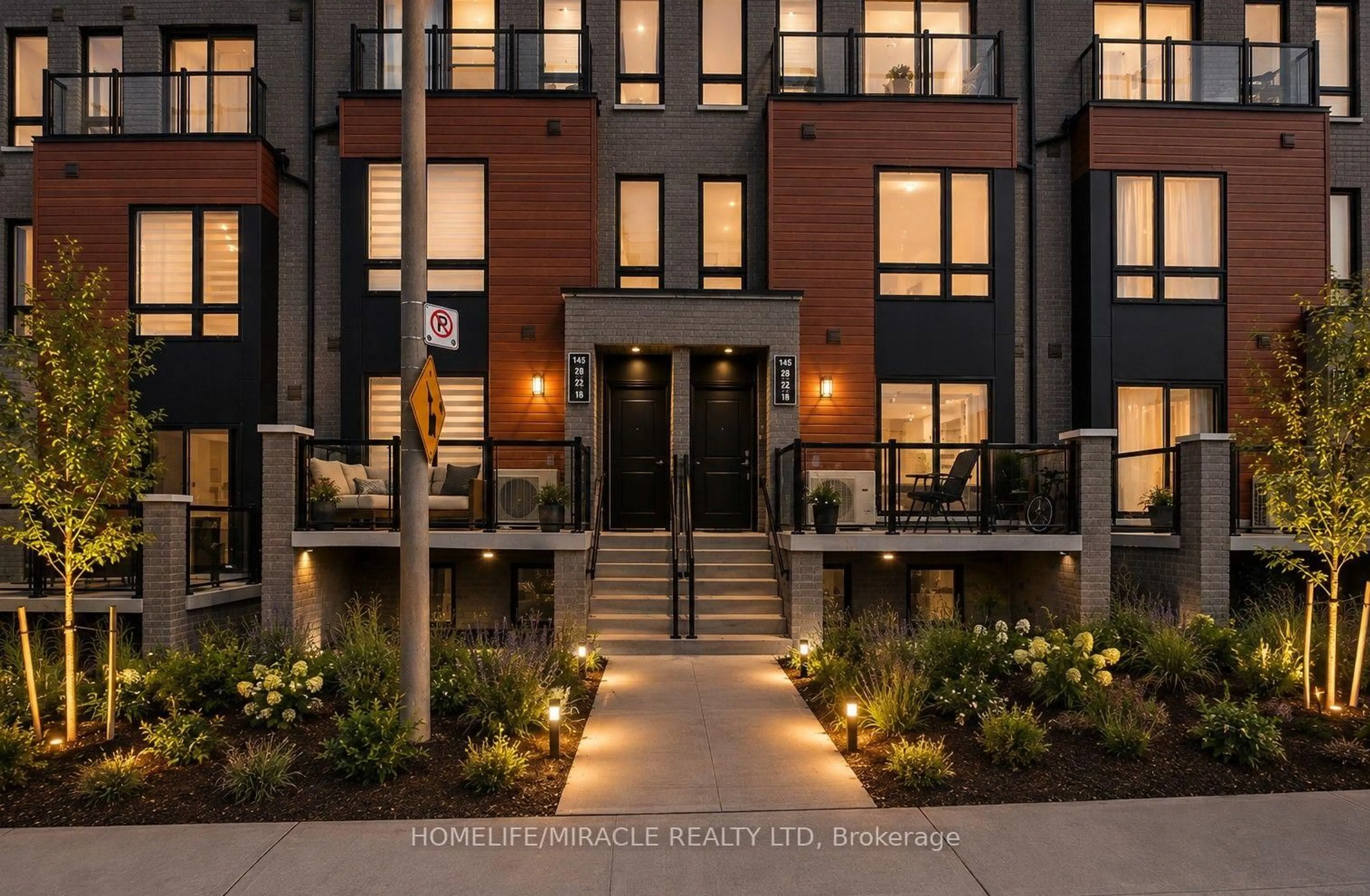 Indoor entryway for 145 Tapscott Rd #8, Toronto Ontario M1B 0E8