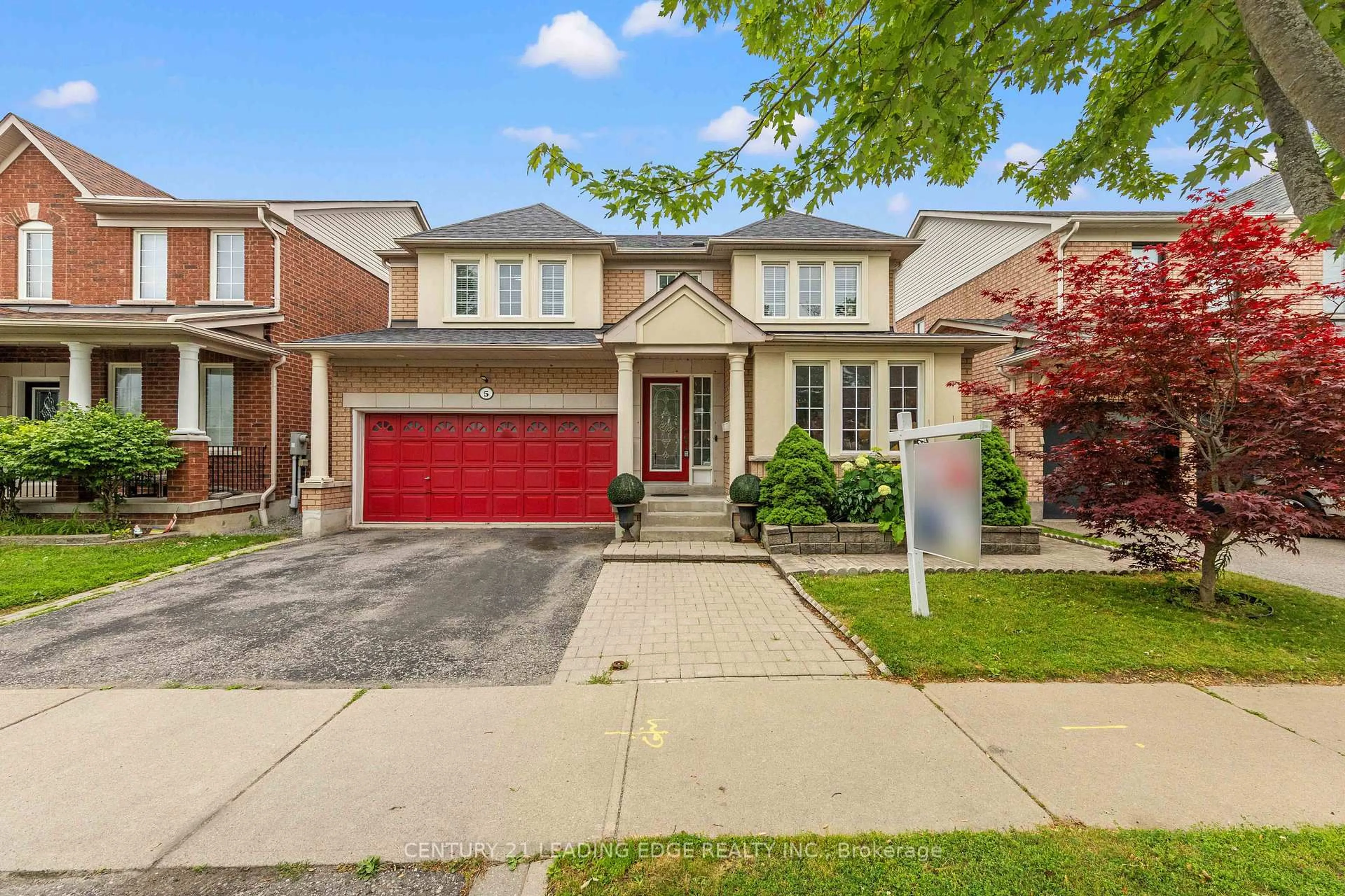 Home with brick exterior material, street for 5 Haskell Ave, Ajax Ontario L1T 4Y9