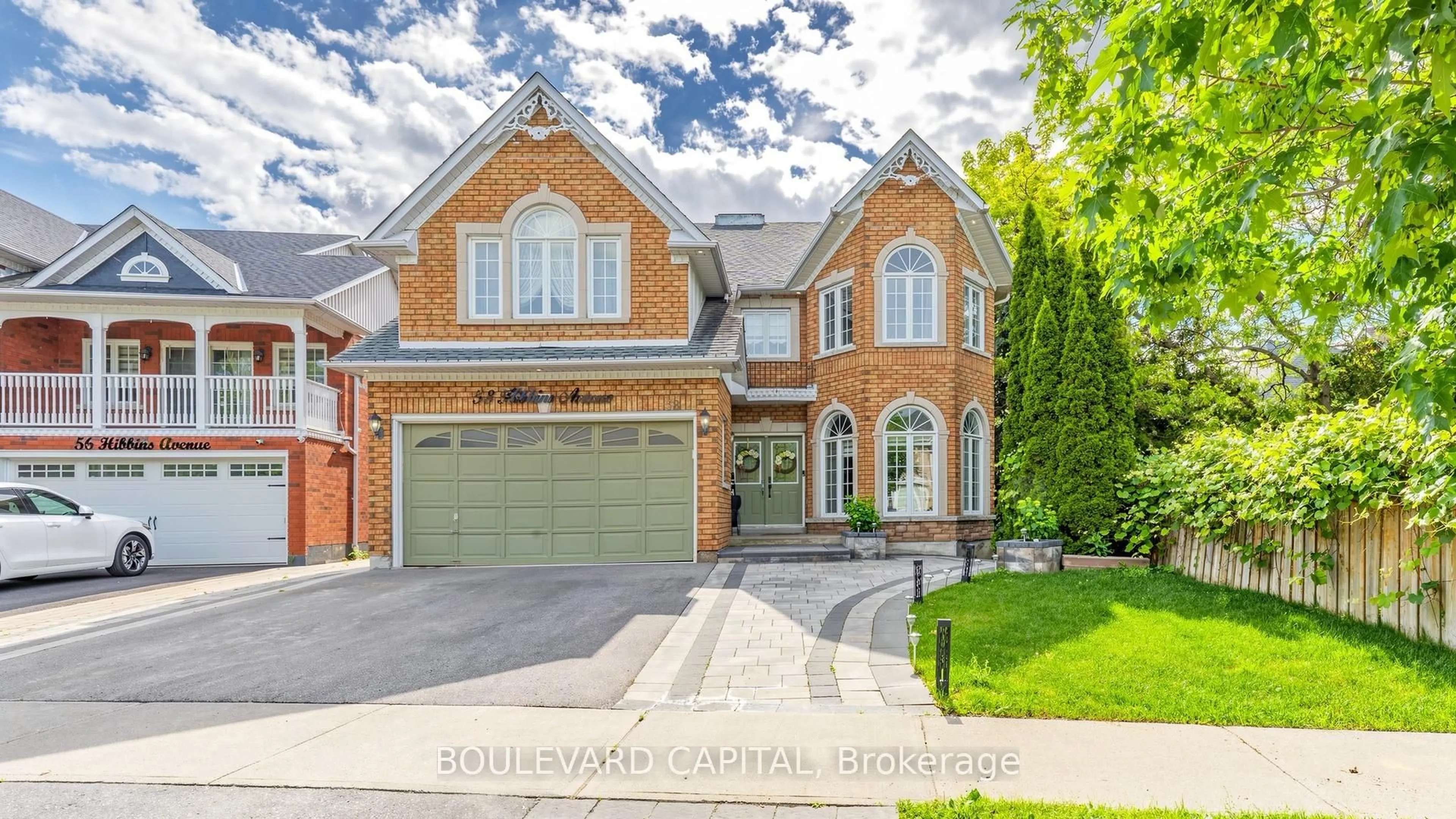 Home with brick exterior material, street for 58 Hibbins Ave, Ajax Ontario L1T 4C3