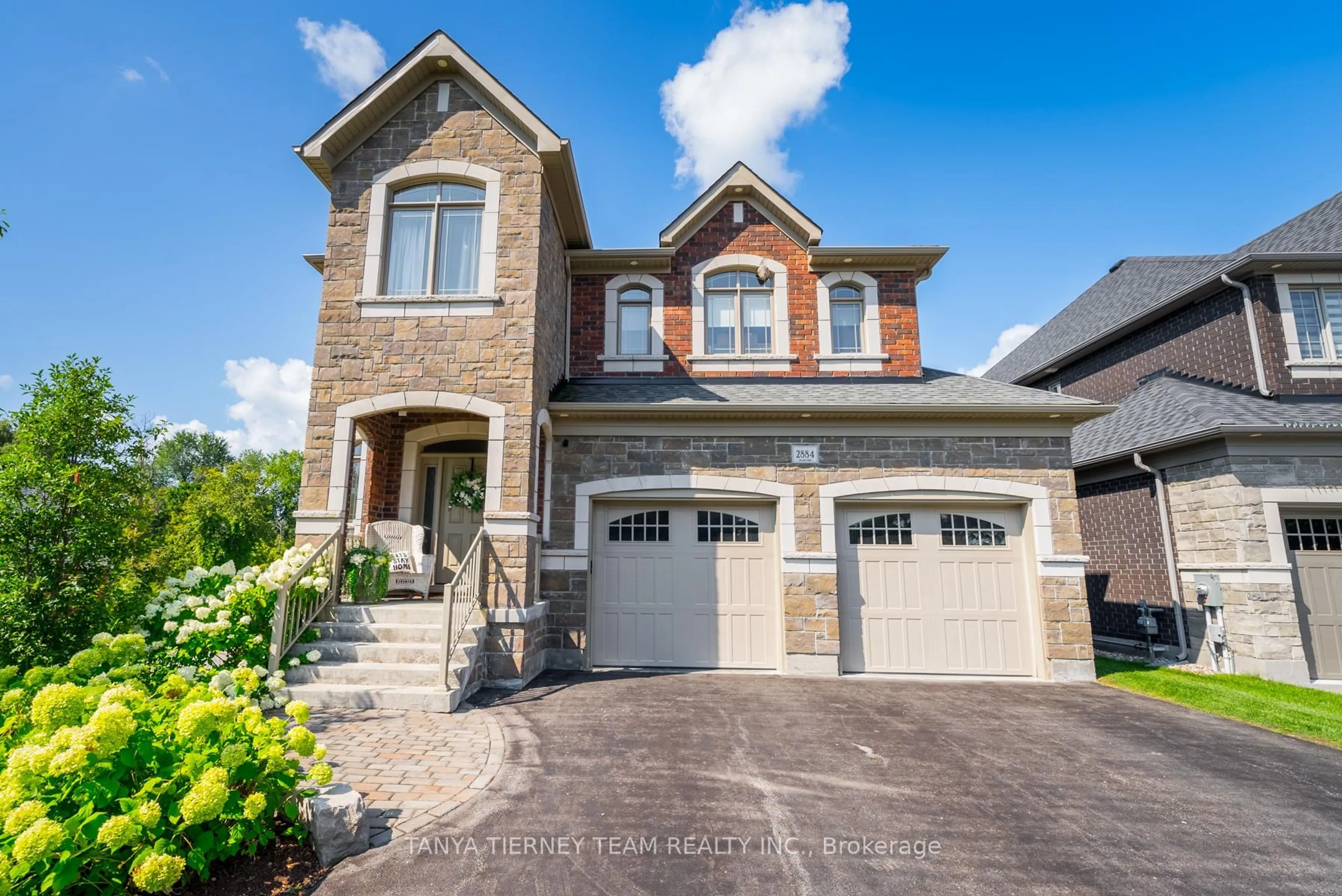 Home with brick exterior material, street for 2884 Trulls Rd, Clarington Ontario L1E 2N4