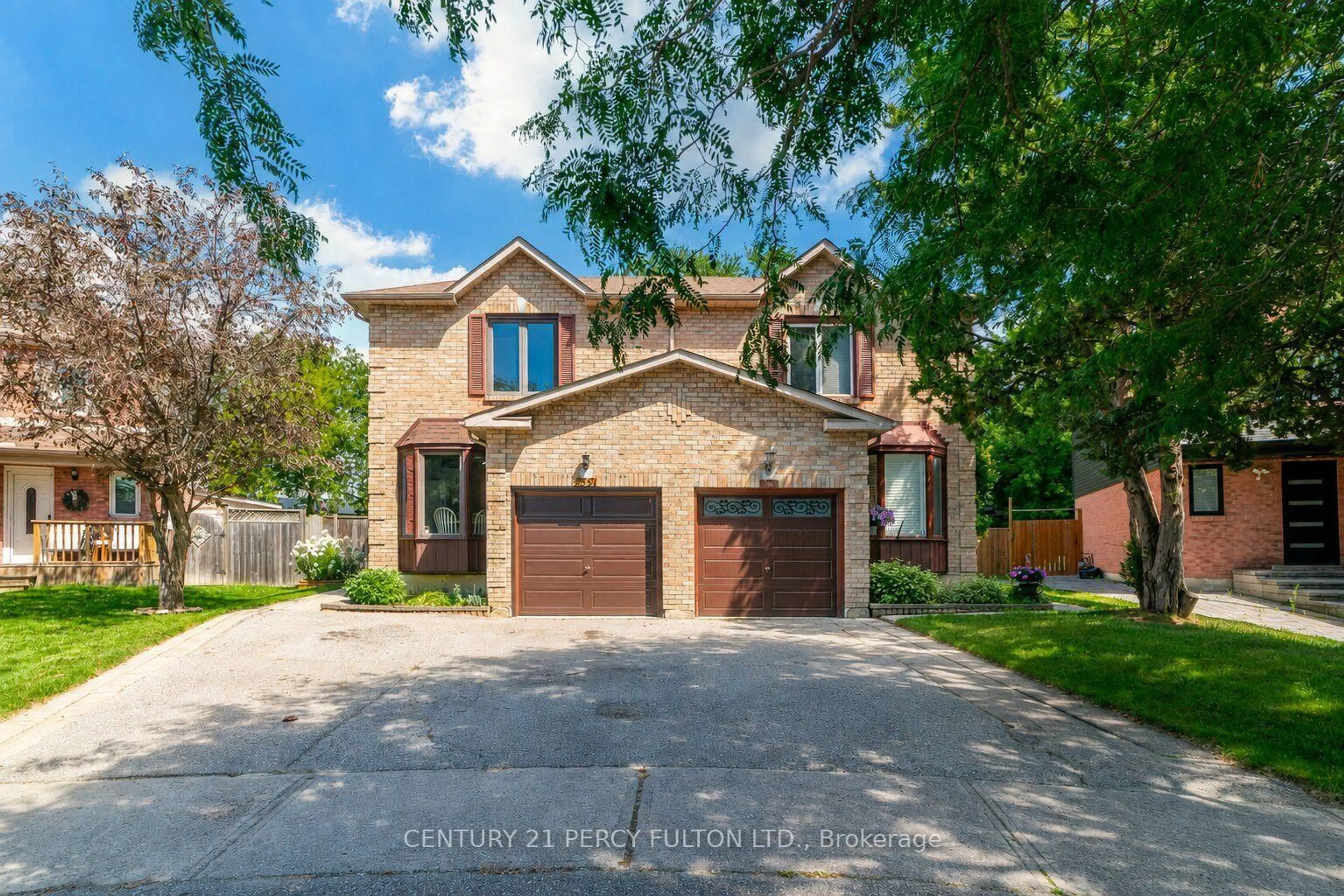 Home with brick exterior material, street for 1391 Anton Sq, Pickering Ontario L1V 5T5