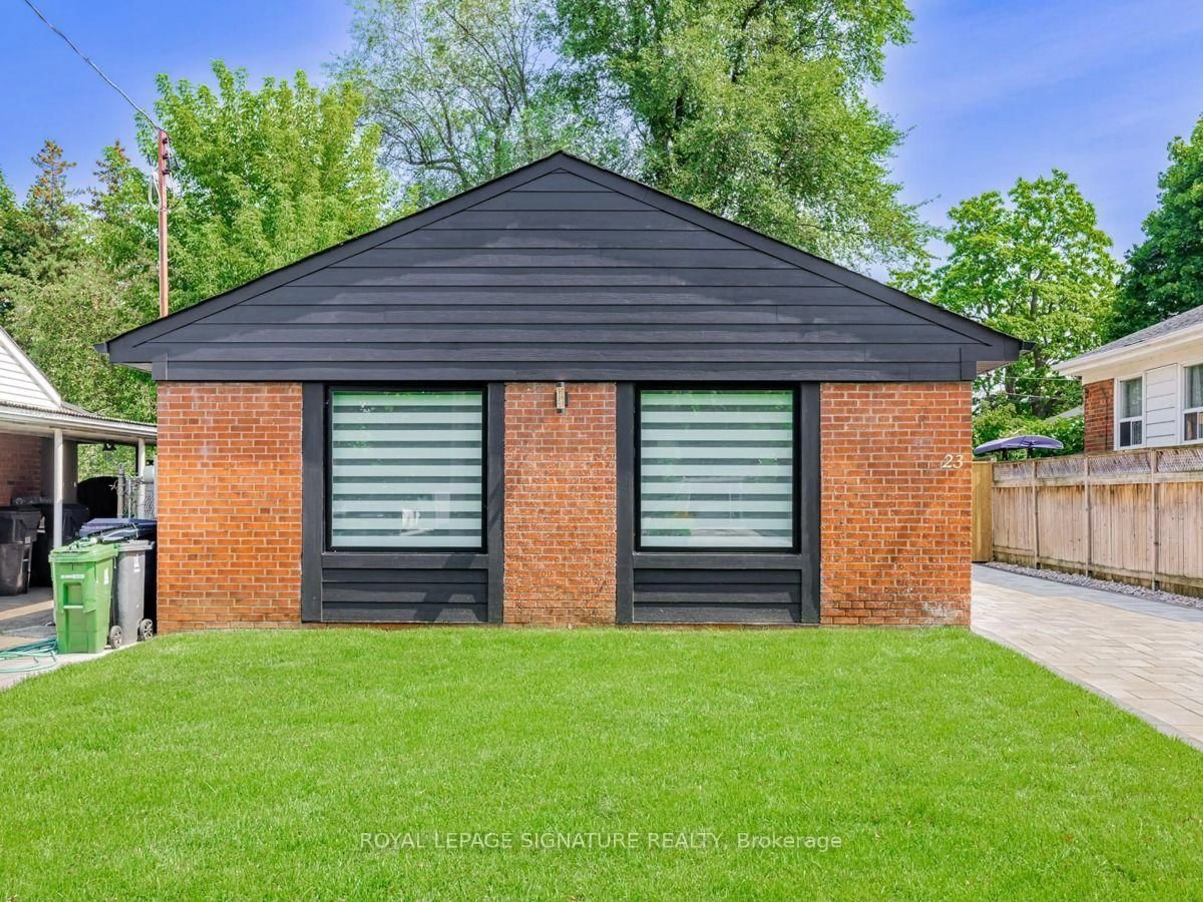 Home with brick exterior material, street for 23 Denham Rd, Toronto Ontario M1P 1W5