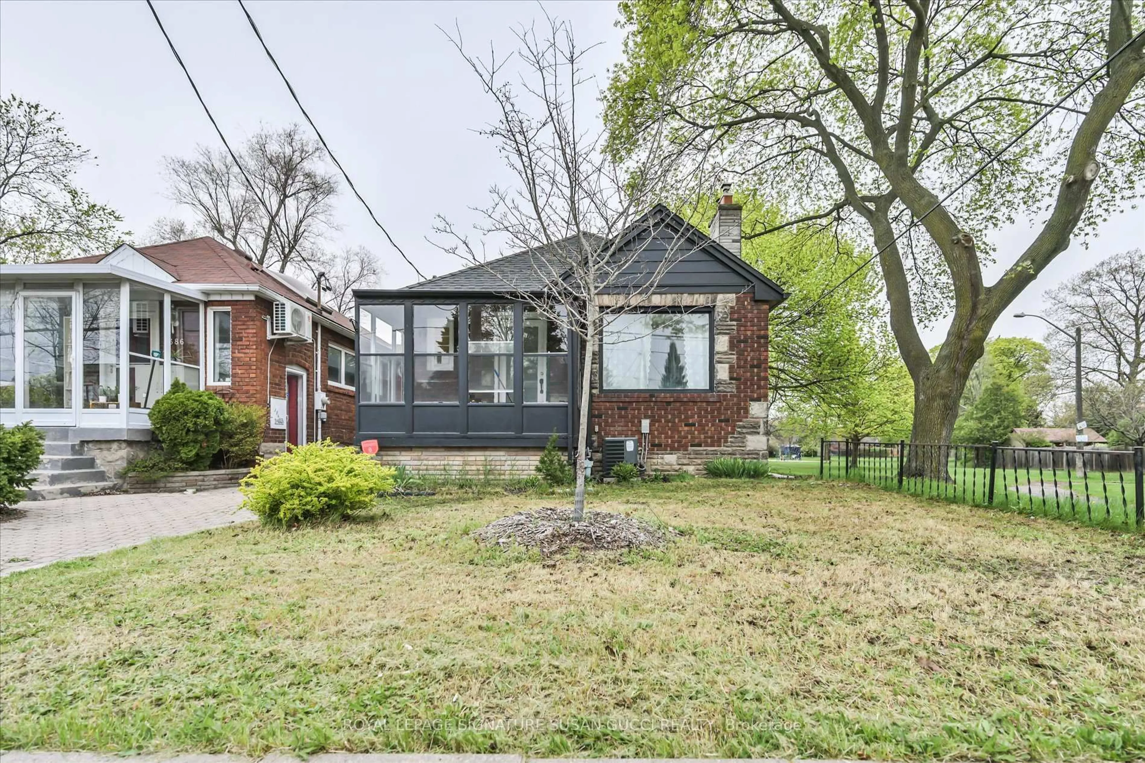 Home with brick exterior material, street for 388 O'Connor Dr, Toronto Ontario M4J 2W1