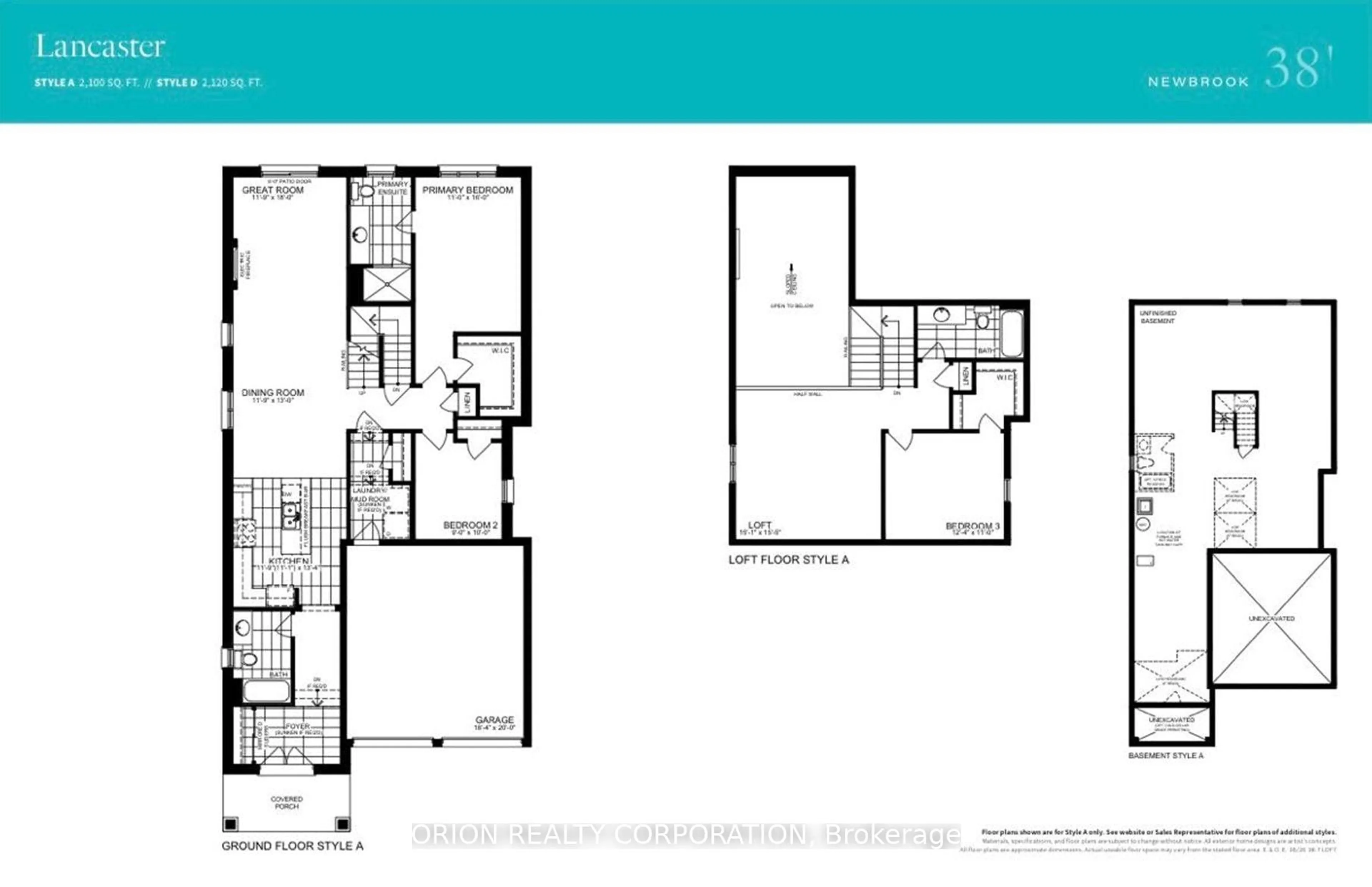 Floor plan for 202 Deline Cres, Clarington Ontario L1B 0T7