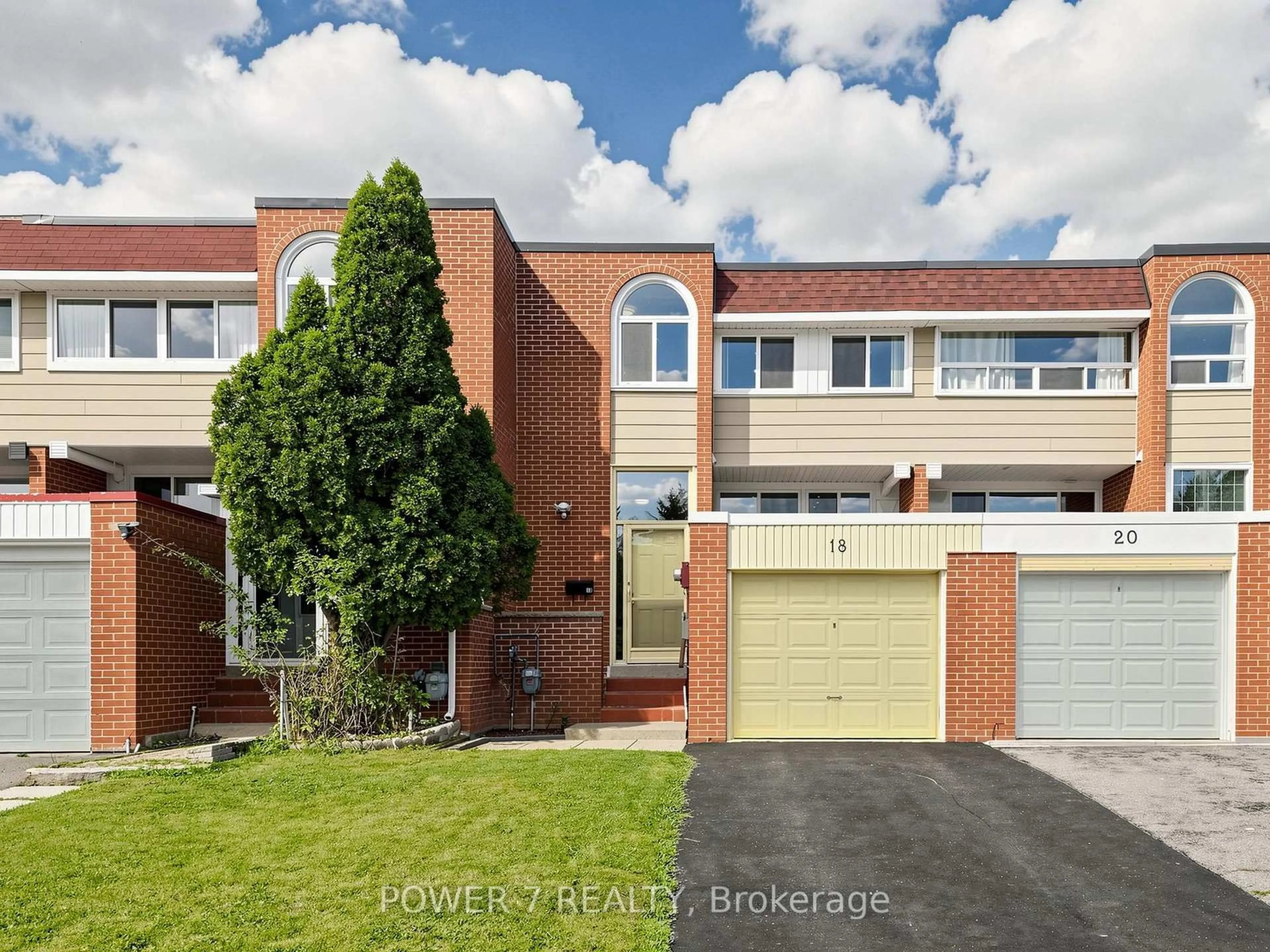 Home with brick exterior material, street for 18 Sprucewood Crt, Toronto Ontario M1W 2K3