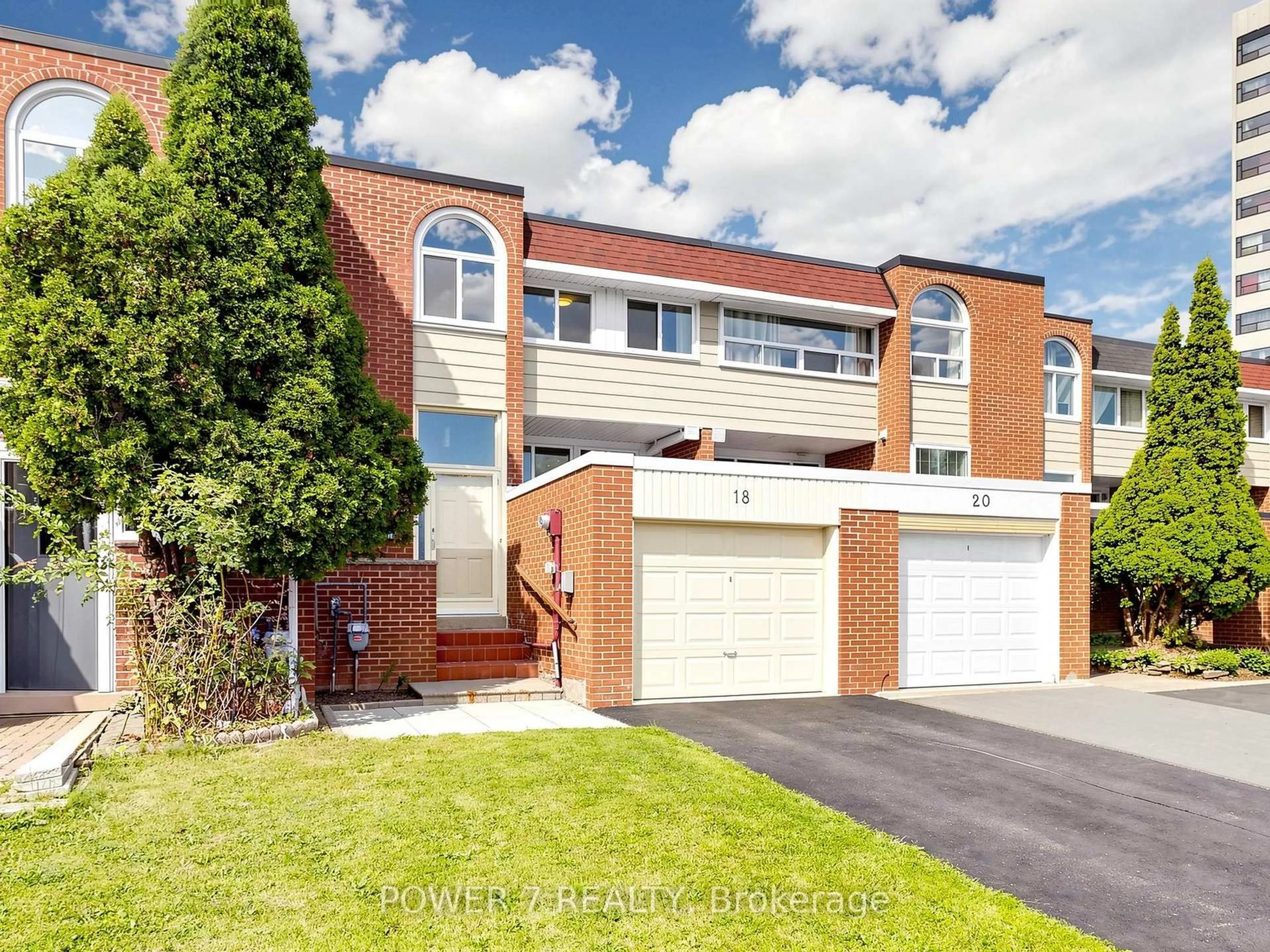 Home with brick exterior material, street for 18 Sprucewood Crt, Toronto Ontario M1W 2K3