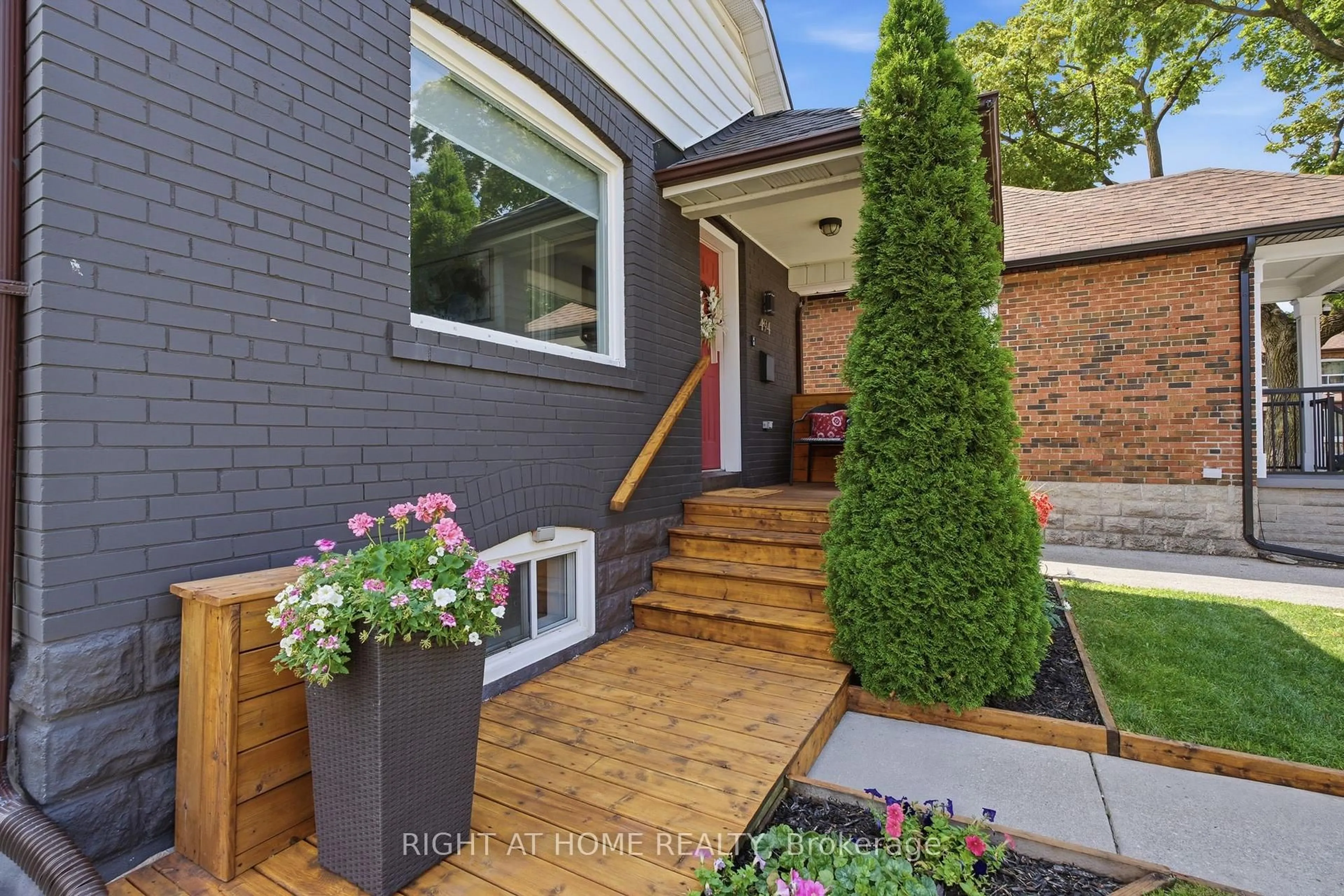 Home with brick exterior material, street for 494 Donlands Ave, Toronto Ontario M4J 3S6