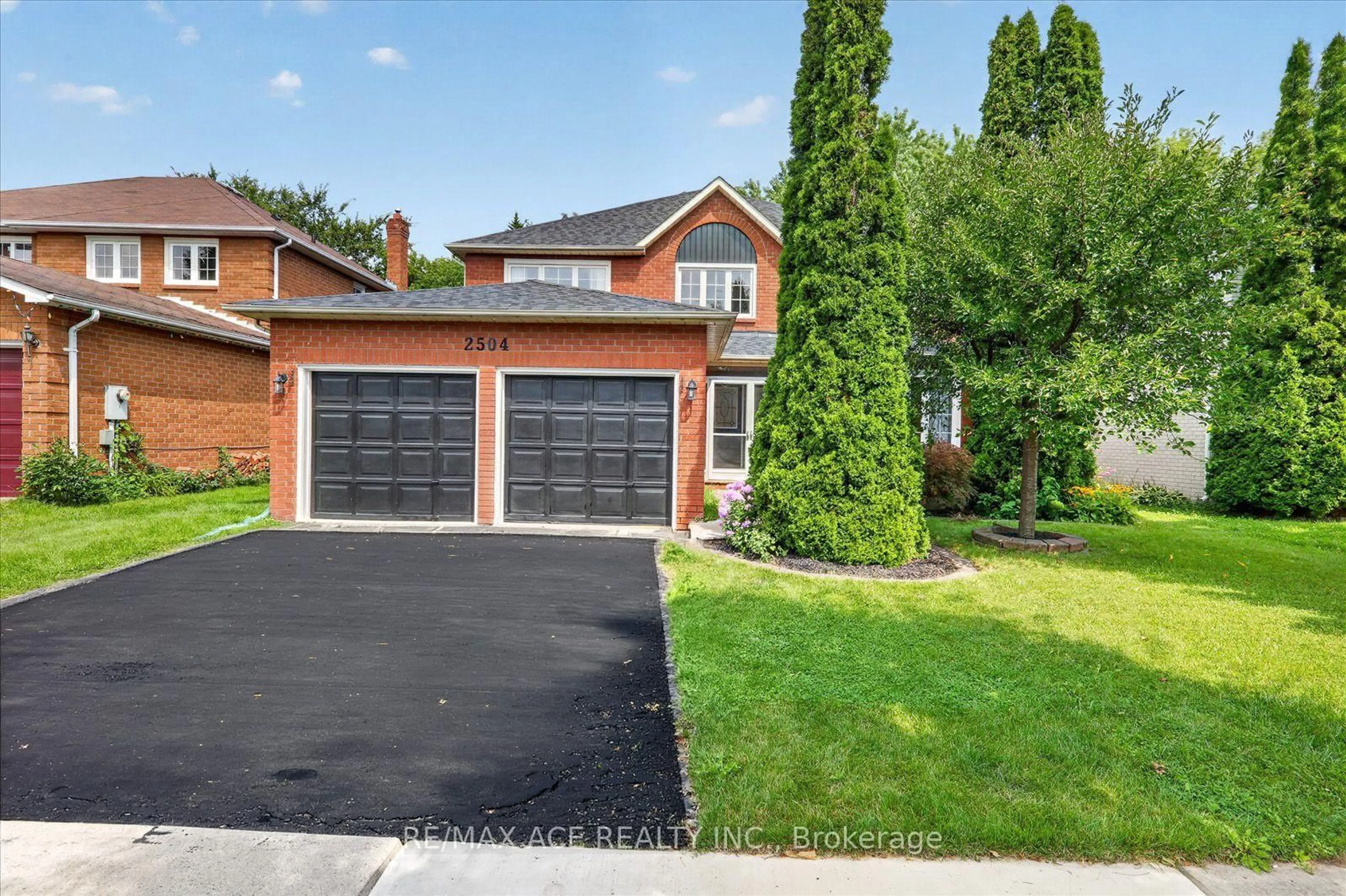 Home with brick exterior material, street for 2504 Linwood St, Pickering Ontario L1X 2P6