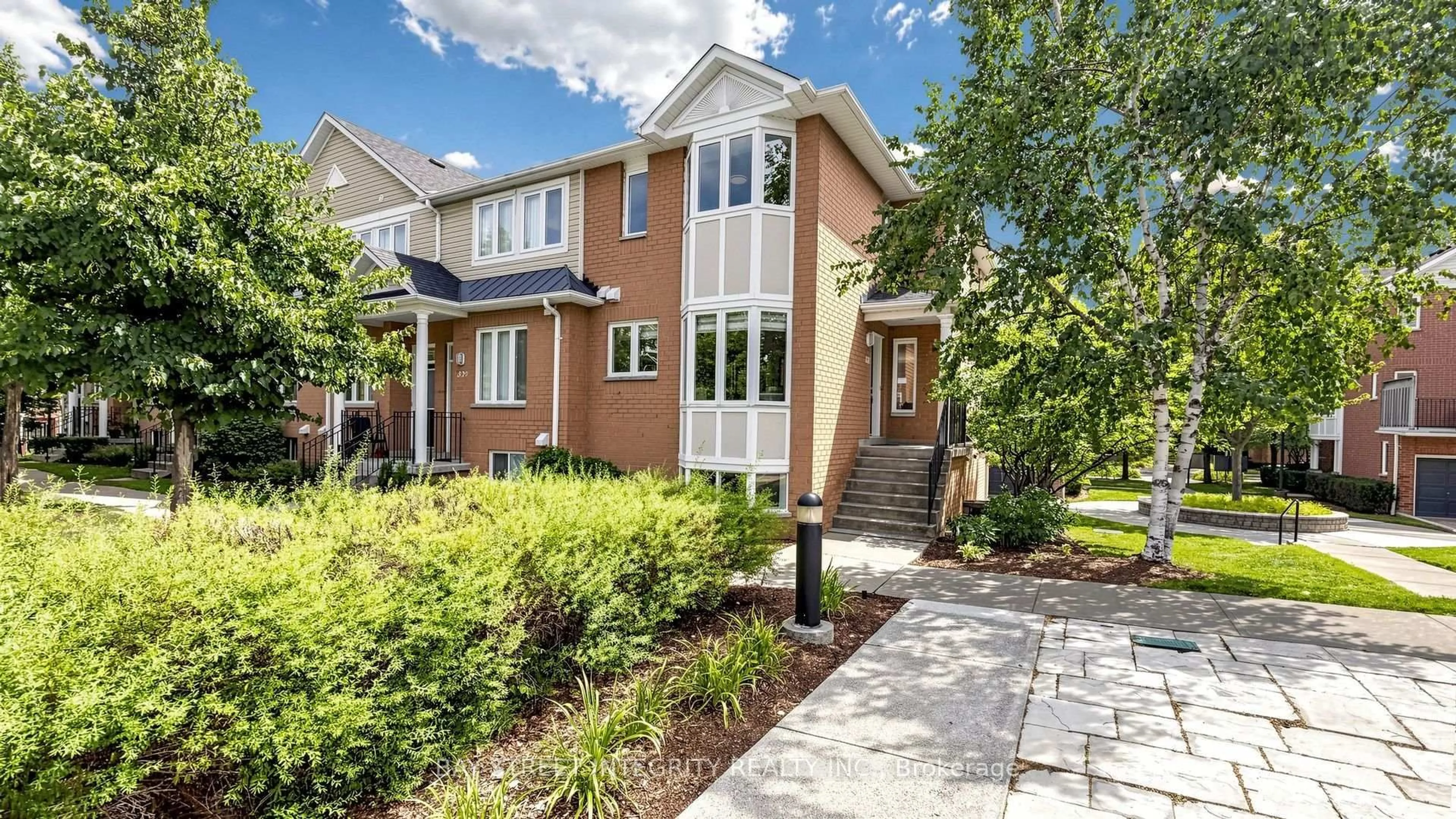 Home with brick exterior material, street for 83 Mondeo Dr #331, Toronto Ontario M1P 5B6