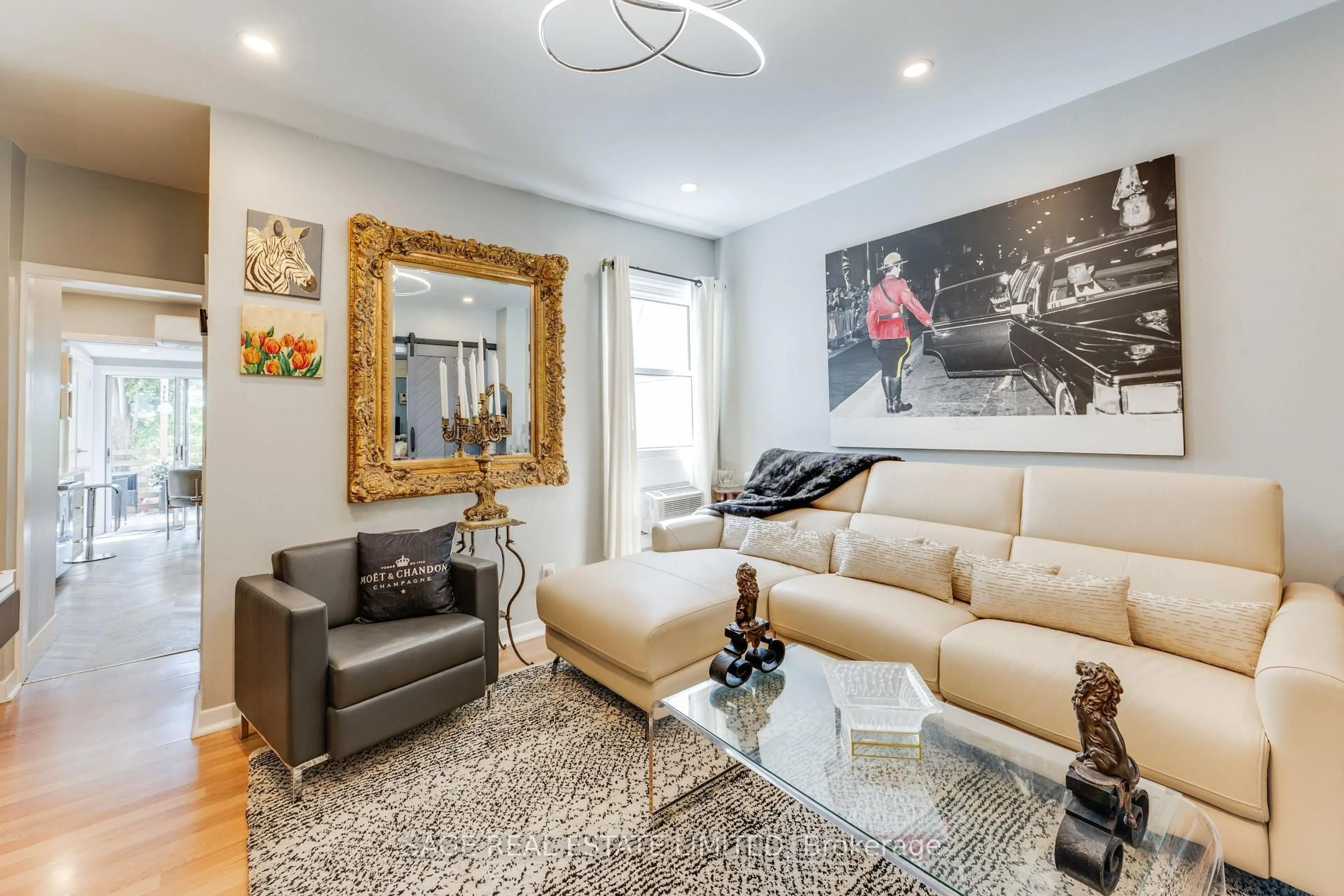 Living room with furniture, unknown for 241 Langley Ave, Toronto Ontario M4K 1C1