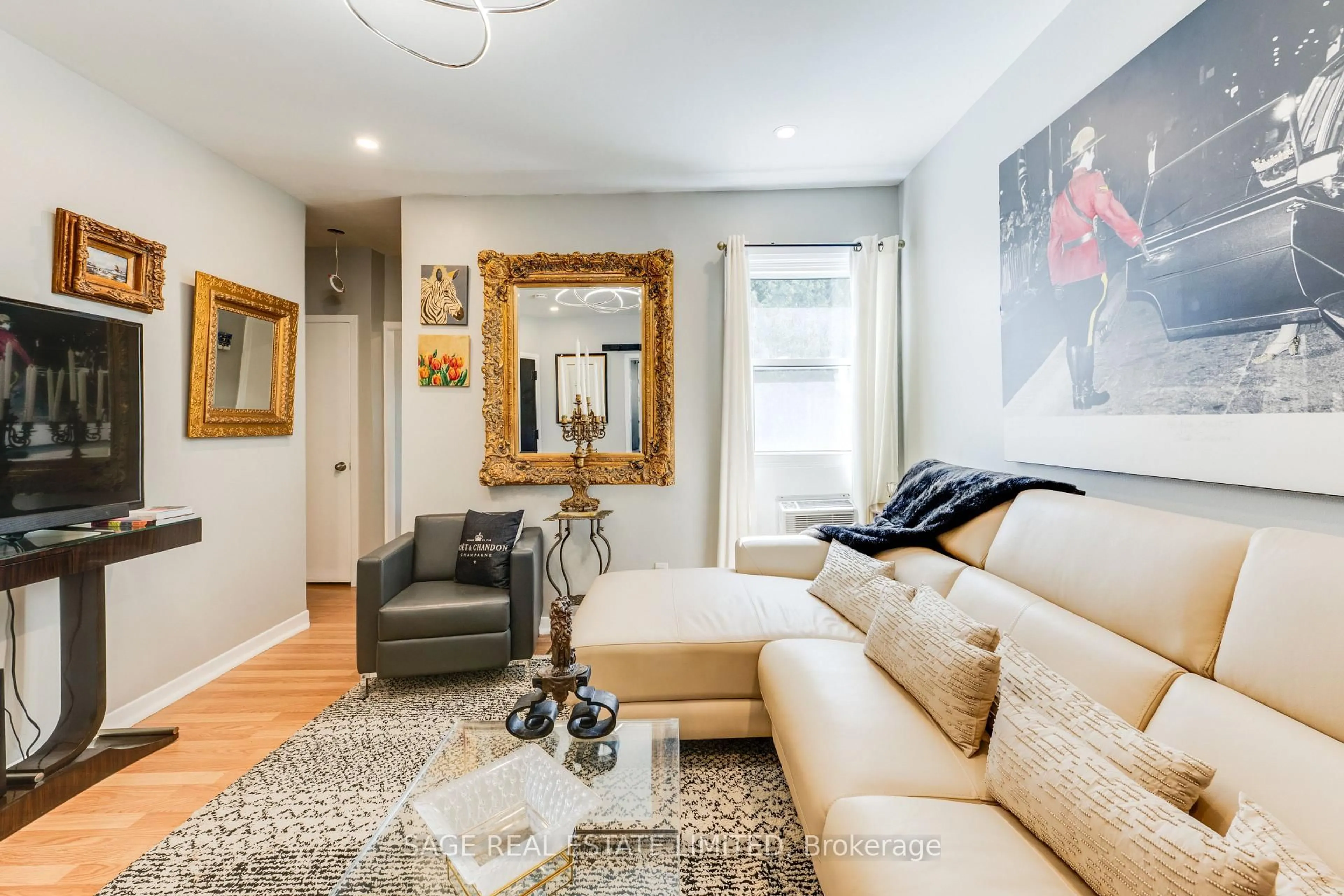 Living room with furniture, unknown for 241 Langley Ave, Toronto Ontario M4K 1C1