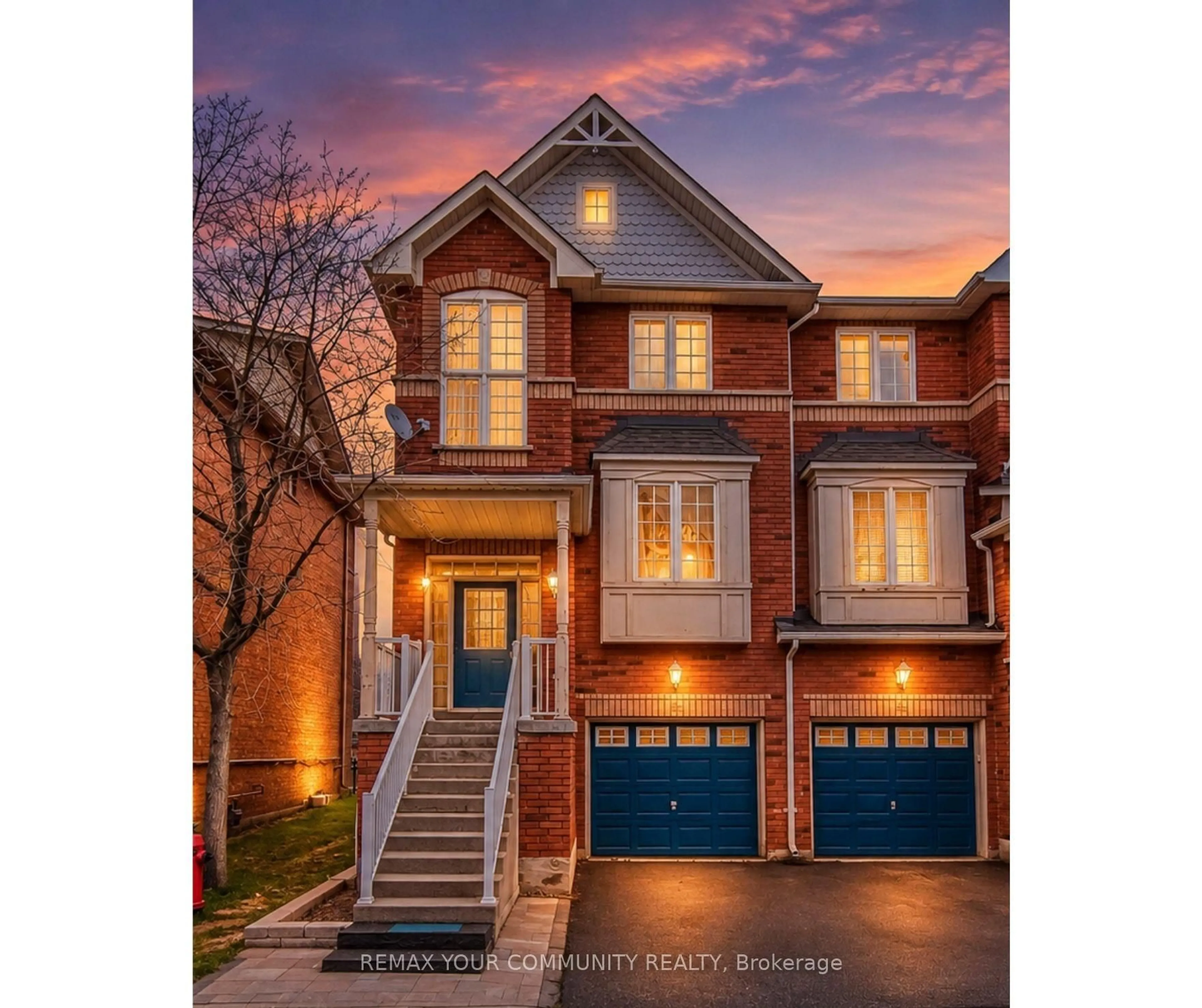 Home with brick exterior material, street for 25 Annable Lane #34, Ajax Ontario L1S 7S6