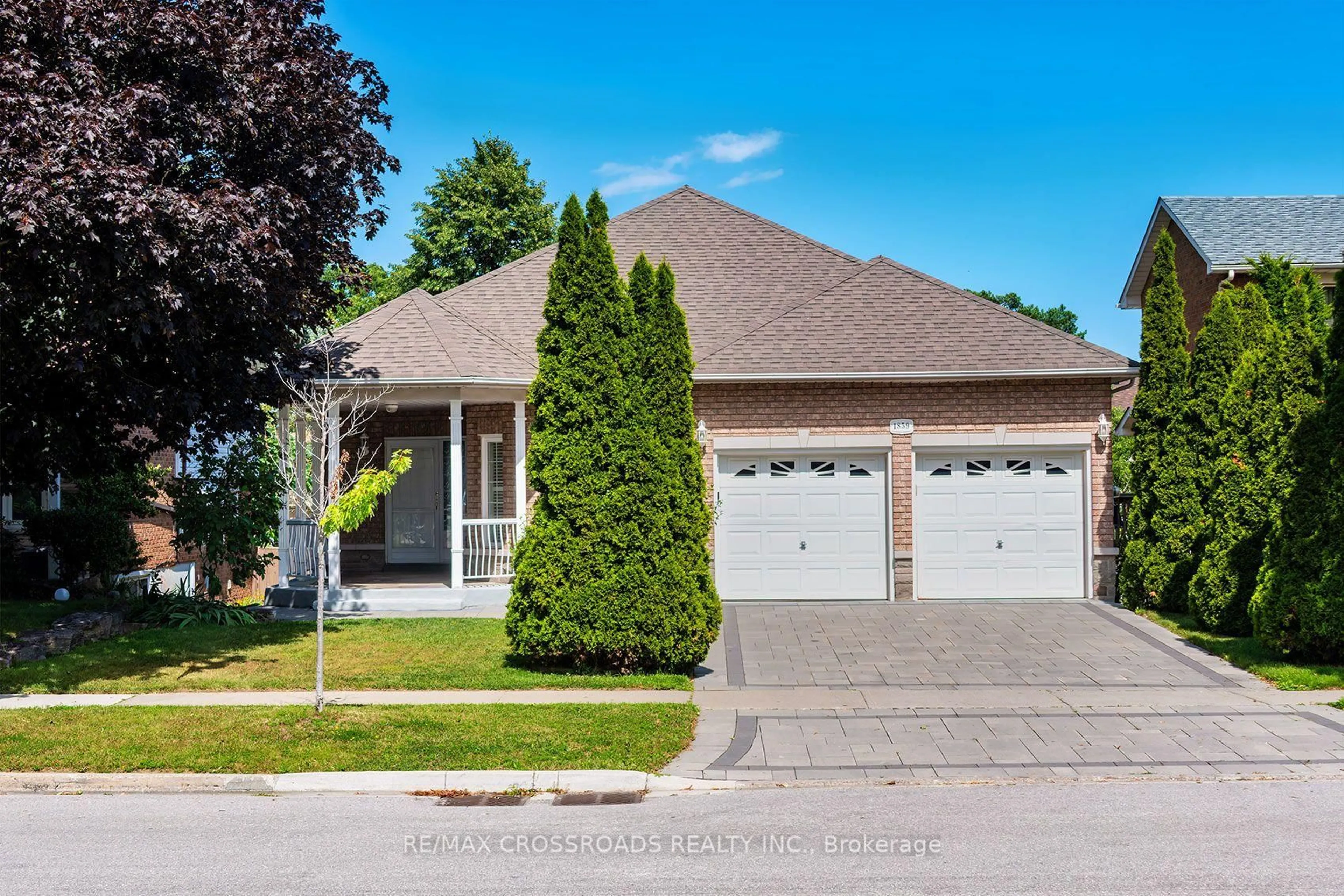 Home with brick exterior material, street for 1859 New Street, Pickering Ontario L1V 1S7