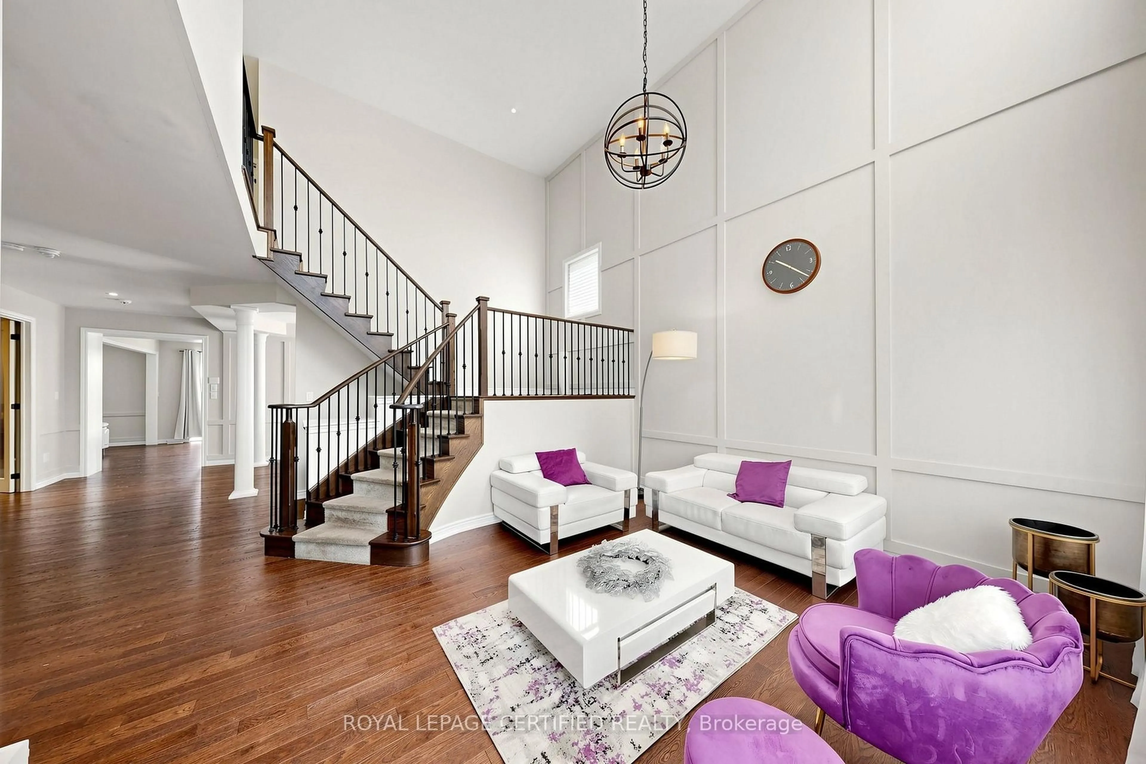 Living room with furniture, unknown for 1428 Woodstream Ave, Oshawa Ontario L1K 0W8