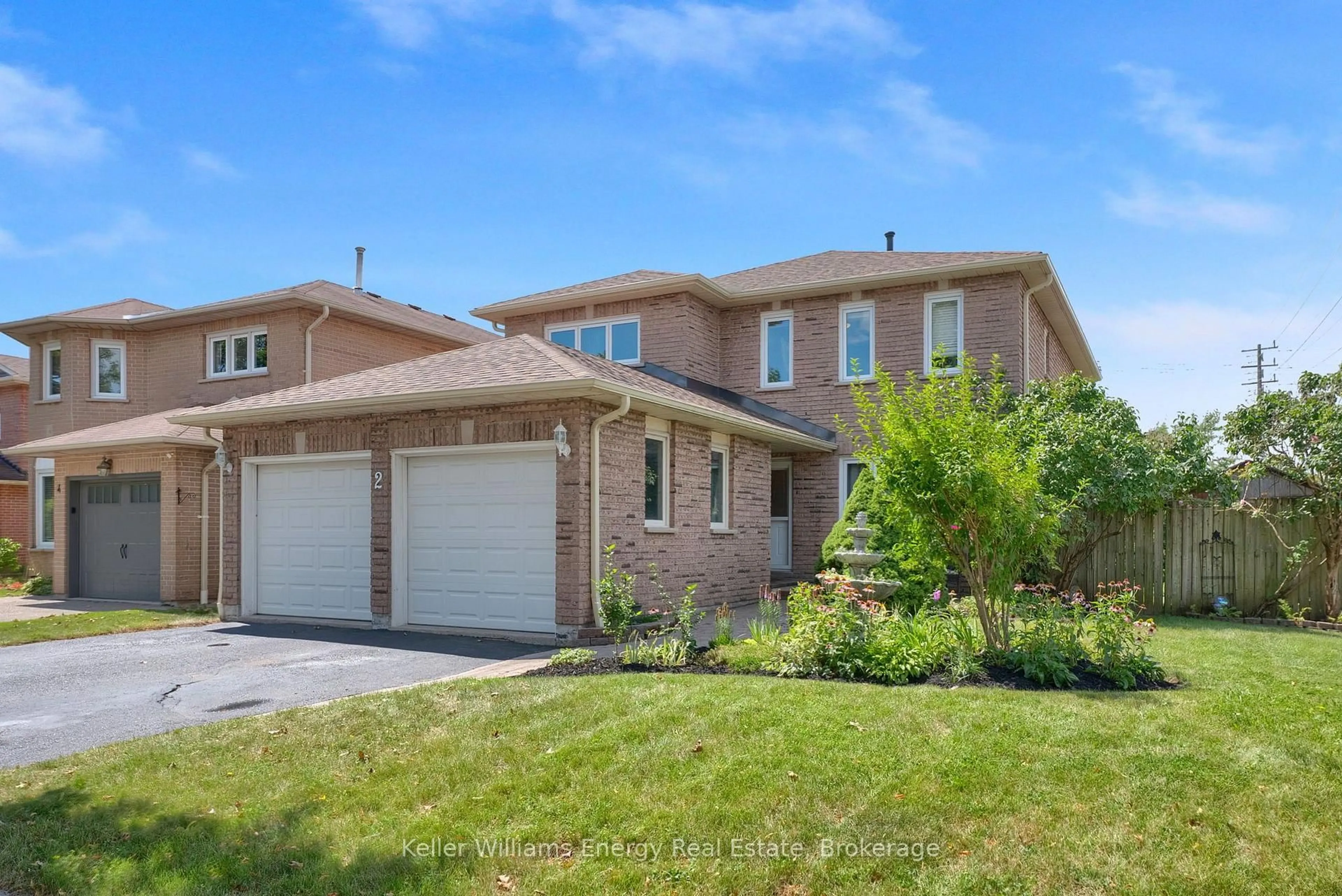 Home with brick exterior material, street for 2 Murkar Cres, Whitby Ontario L1N 8Y4