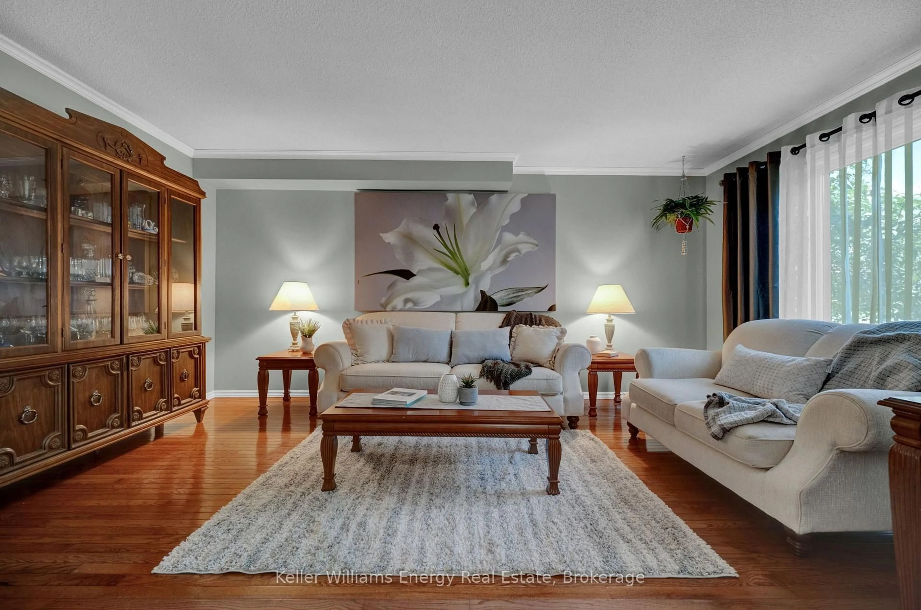Living room with furniture, unknown for 2 Murkar Cres, Whitby Ontario L1N 8Y4