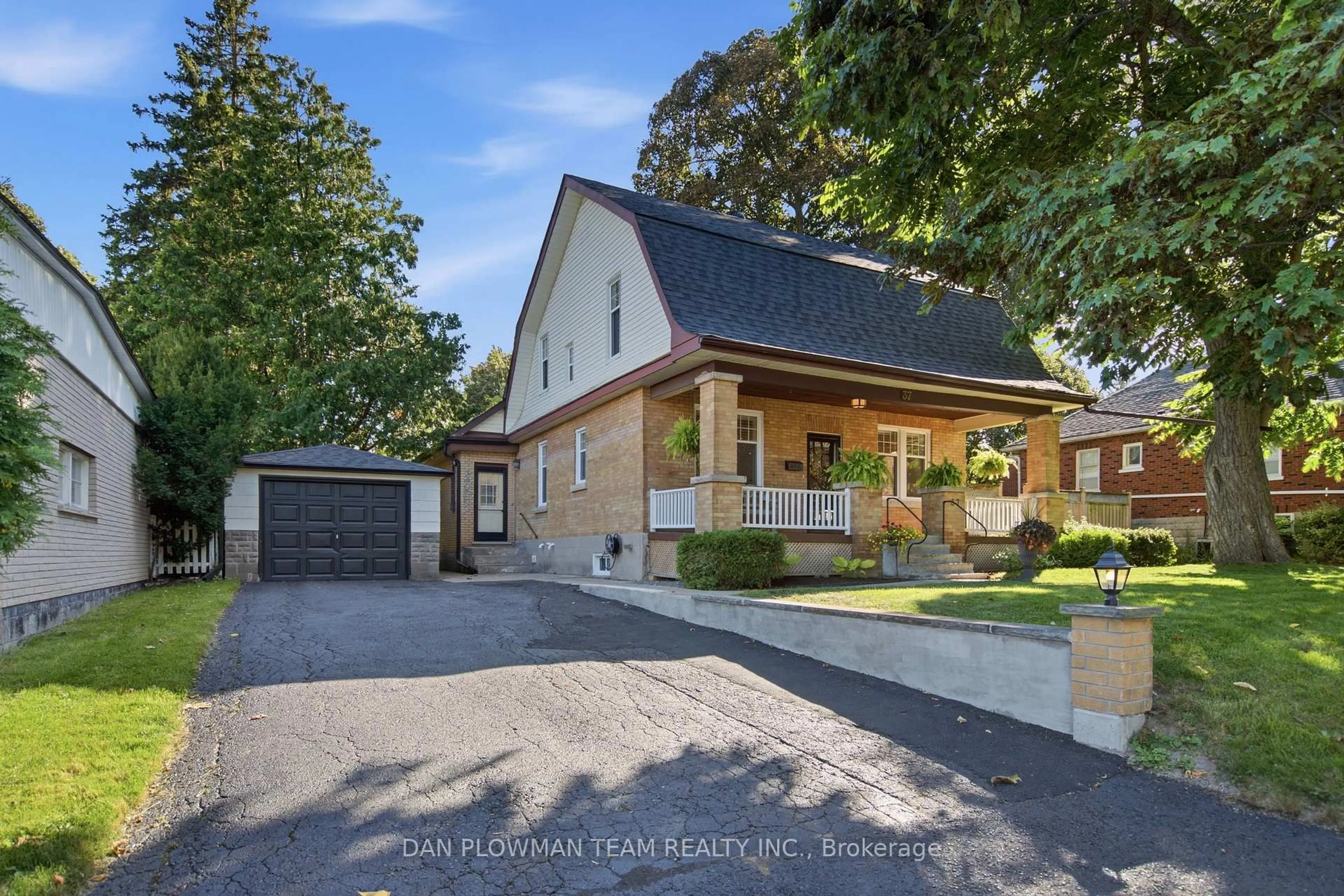Home with brick exterior material, street for 37 Wellington St, Clarington Ontario L1C 1V4