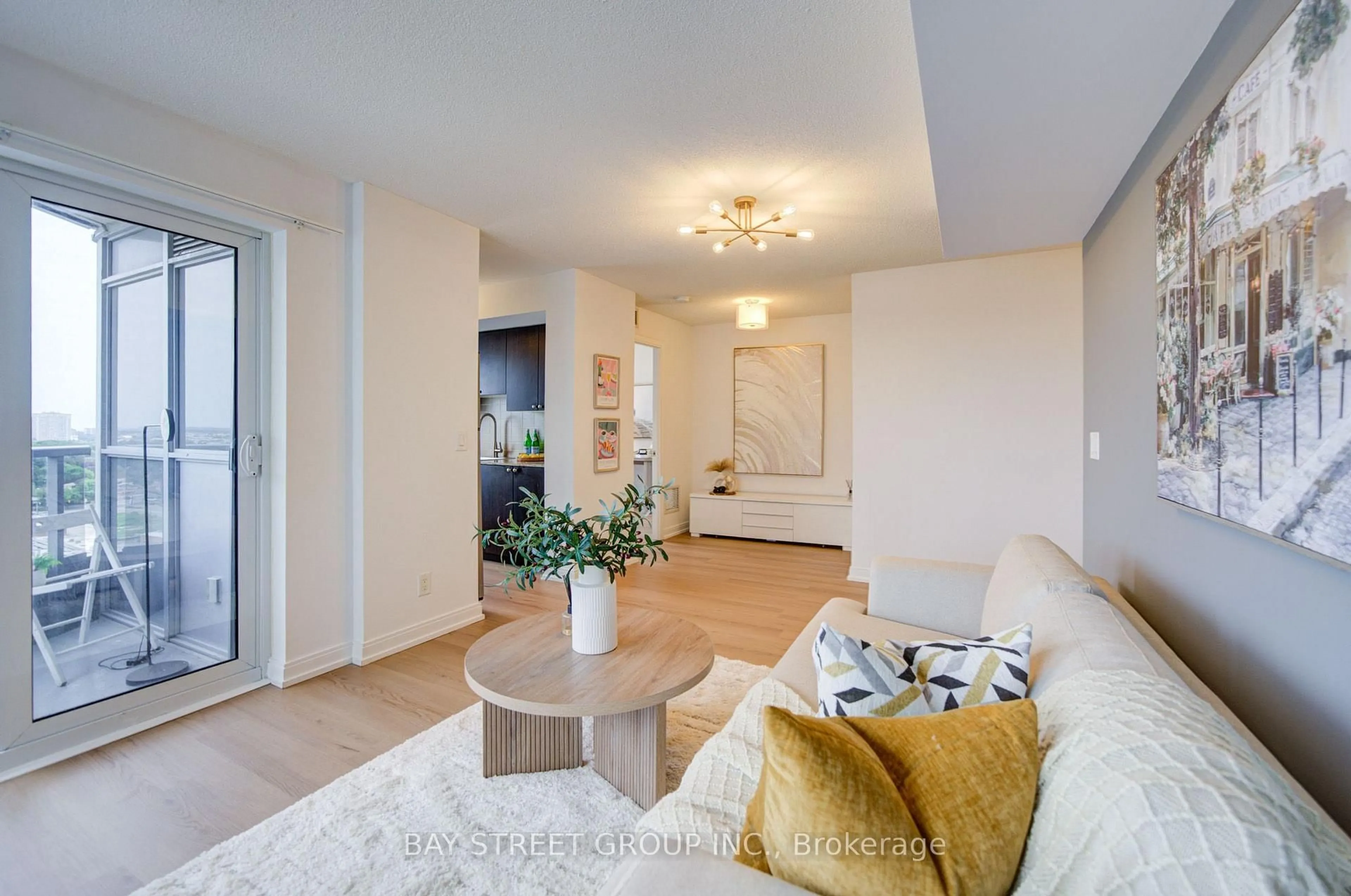 Living room with furniture, unknown for 151 Village Green Sq #1908, Toronto Ontario M1S 0K5